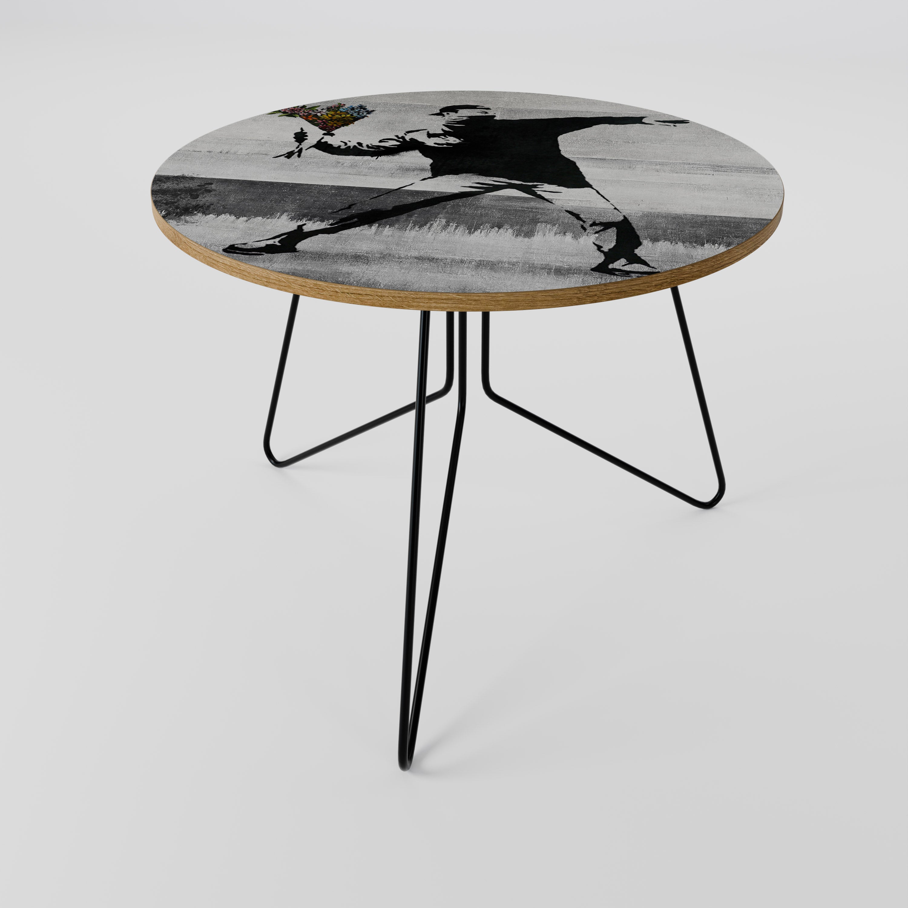Mesa de centro FLOWER BOMBER (BANKSY) 69