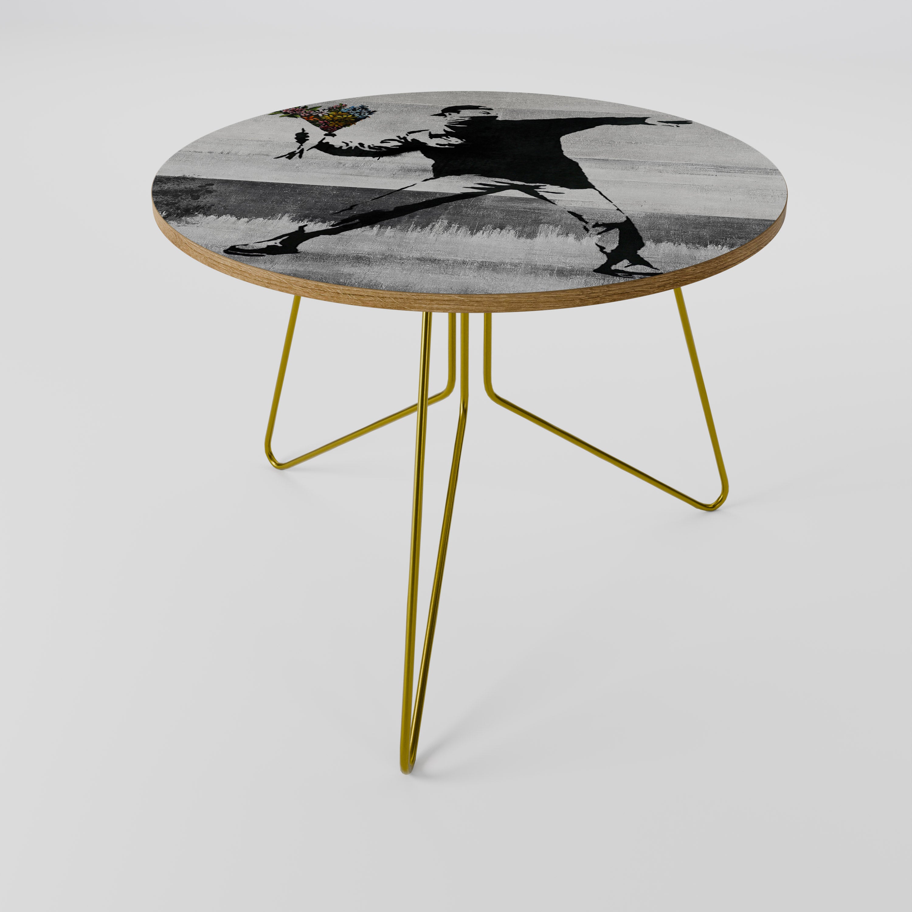 Mesa de centro FLOWER BOMBER (BANKSY) 69