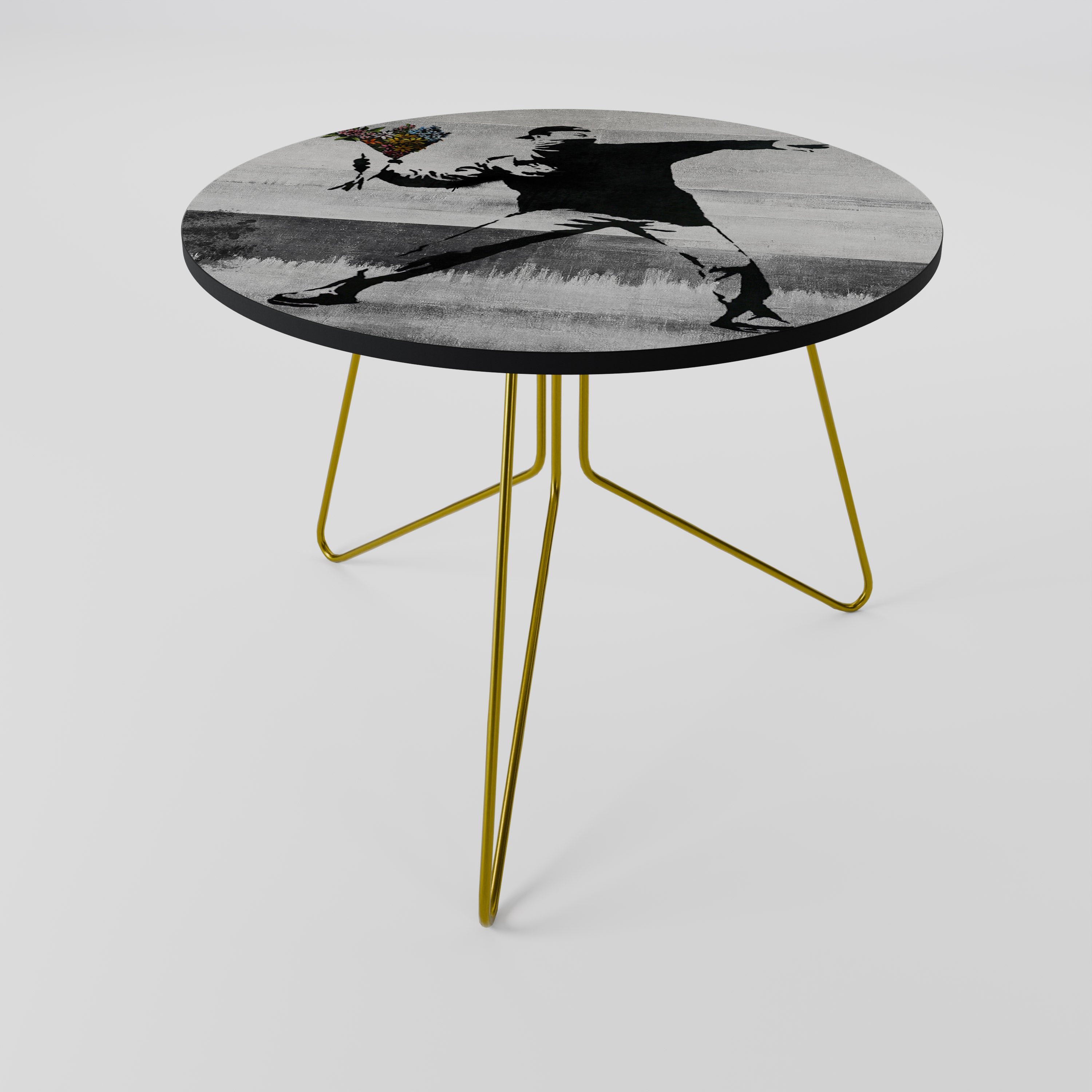 Mesa de centro FLOWER BOMBER (BANKSY) 69