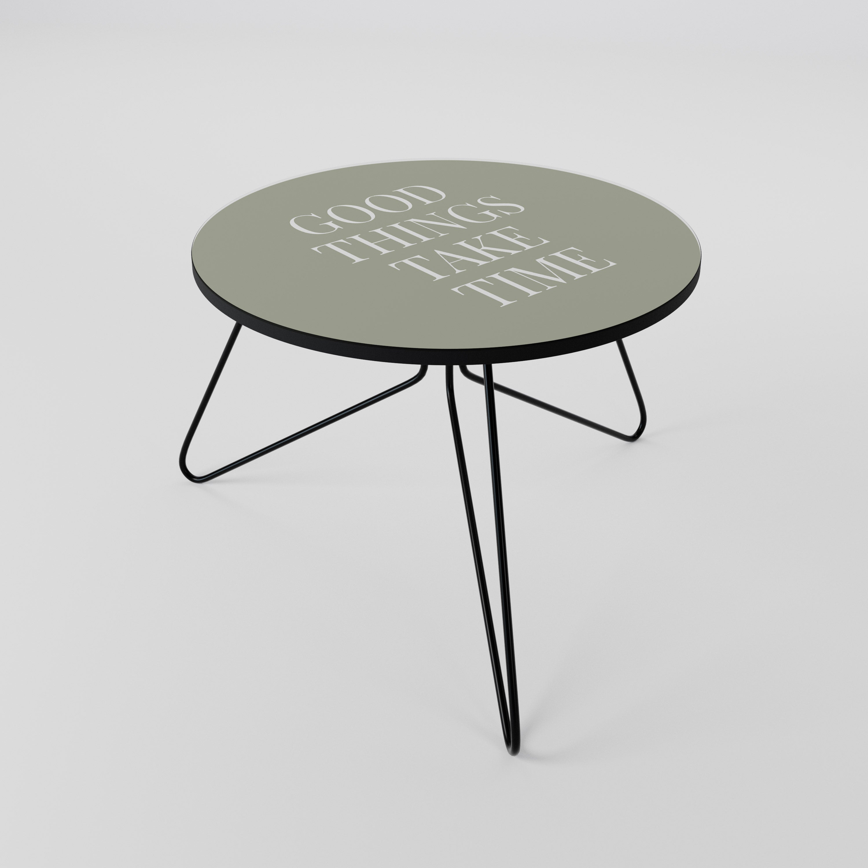 GOOD THINGS TAKE TIME Coffee Table 60