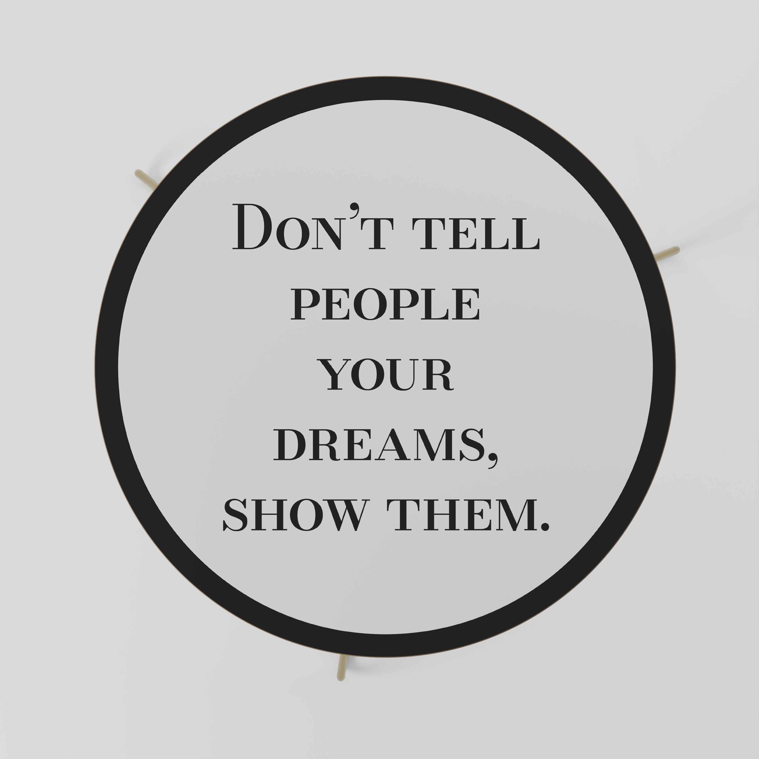 SUEÑOS EN ACCIÓN Mesa de centro 69