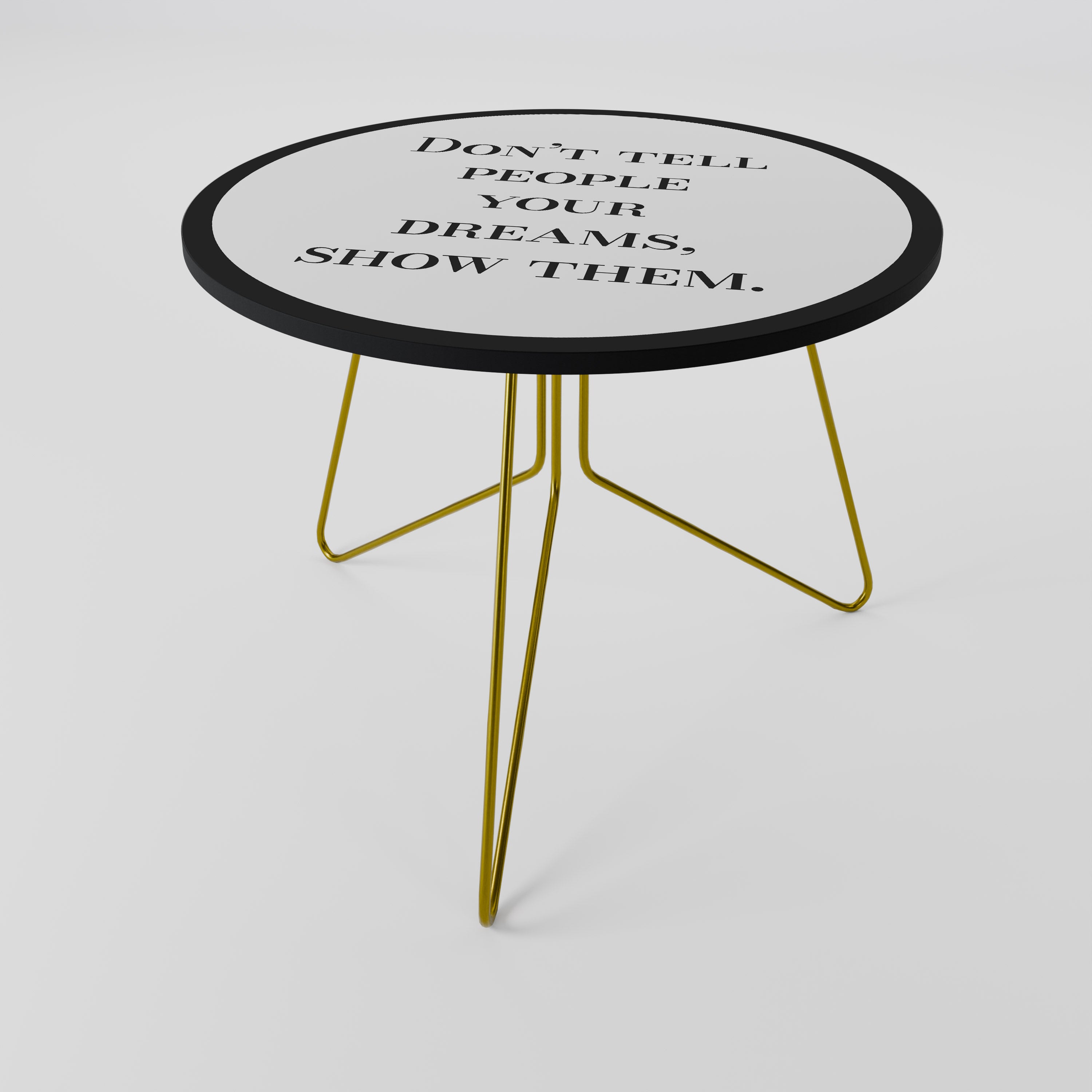 SUEÑOS EN ACCIÓN Mesa de centro 69