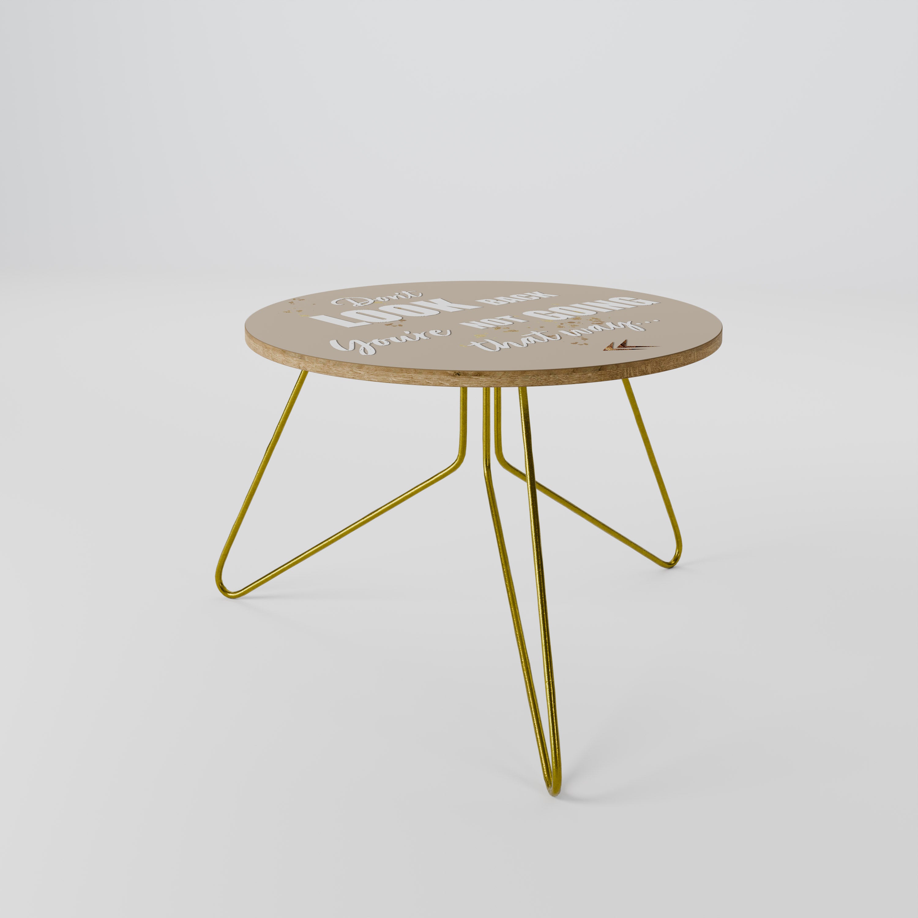 MOVE FORWARD BRAVELY Coffee Table 60