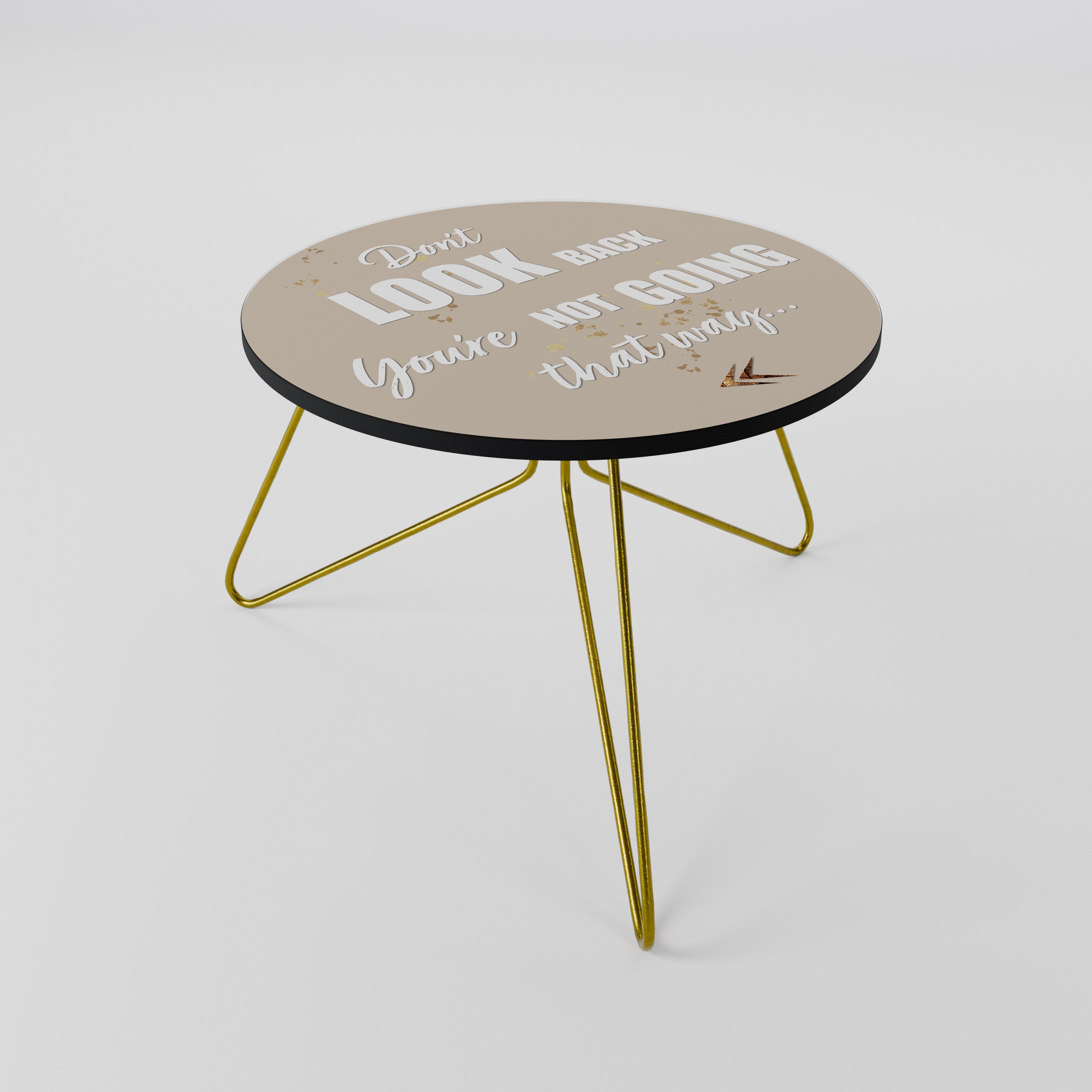 MOVE FORWARD BRAVELY Coffee Table 60