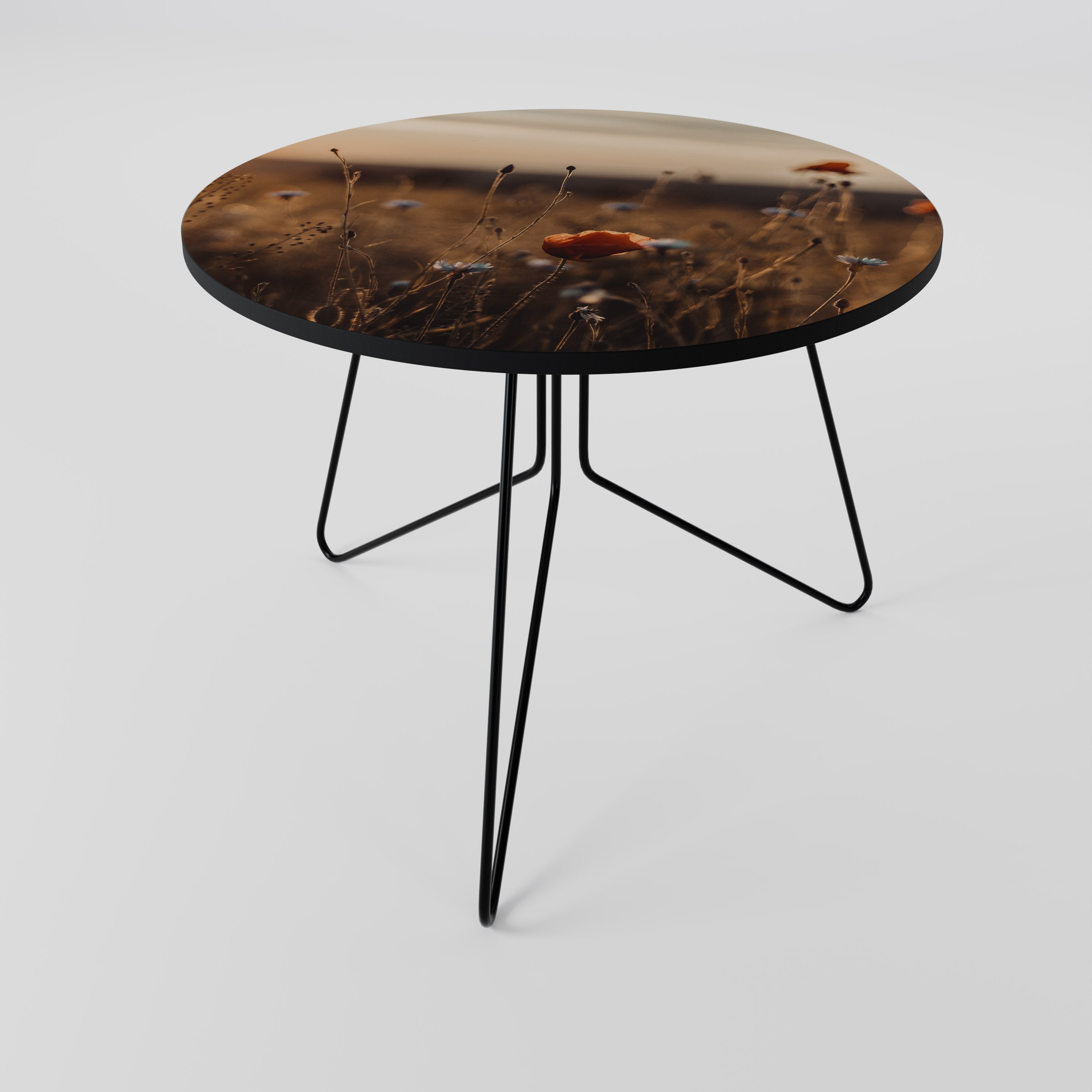 PRADOS RESPLANDECIENTES AL ANOCHECER Mesa de centro 69