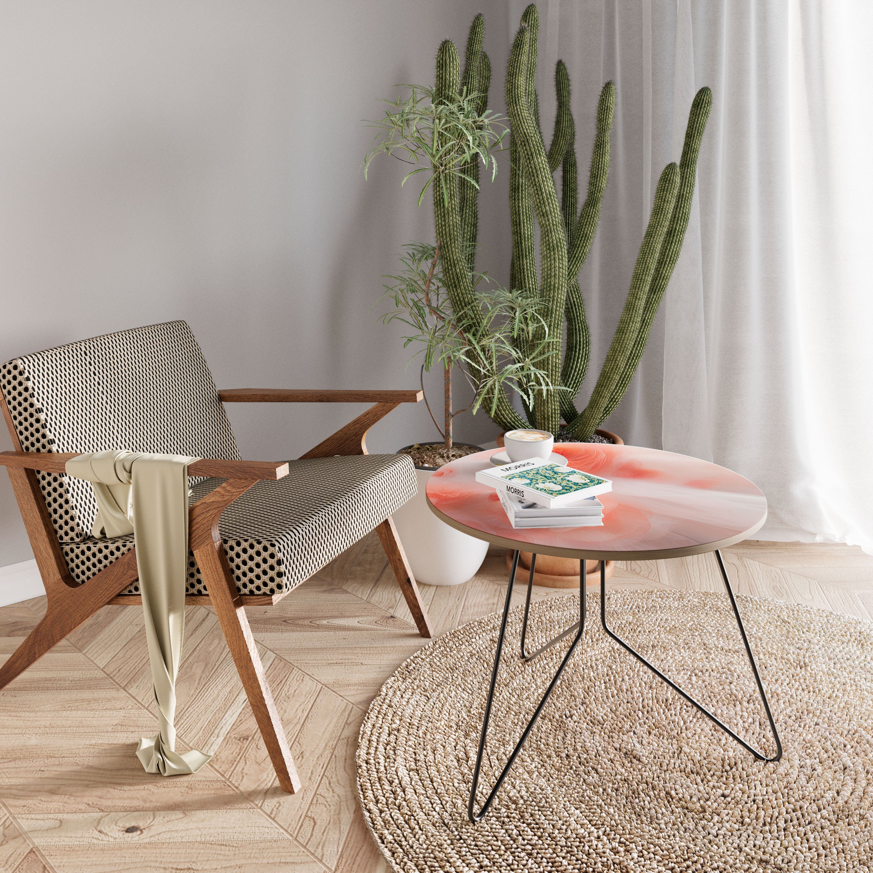 Mesa de centro VELO DE FLOR TIERNO 69