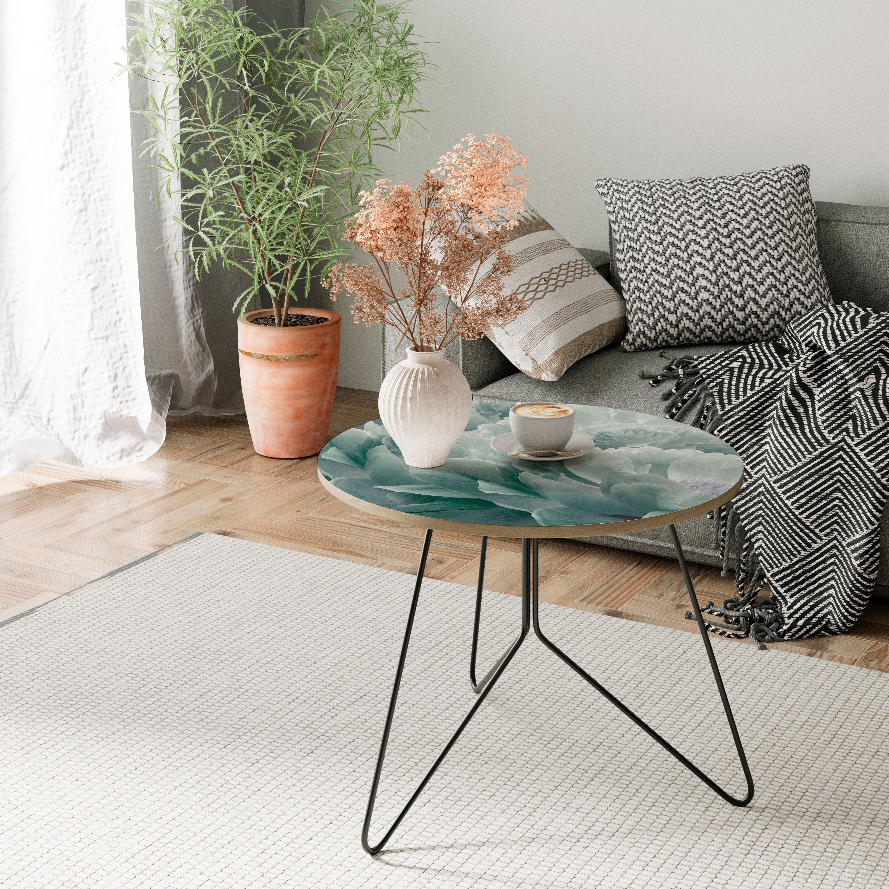 Mesa de centro TREE PEONIES 69