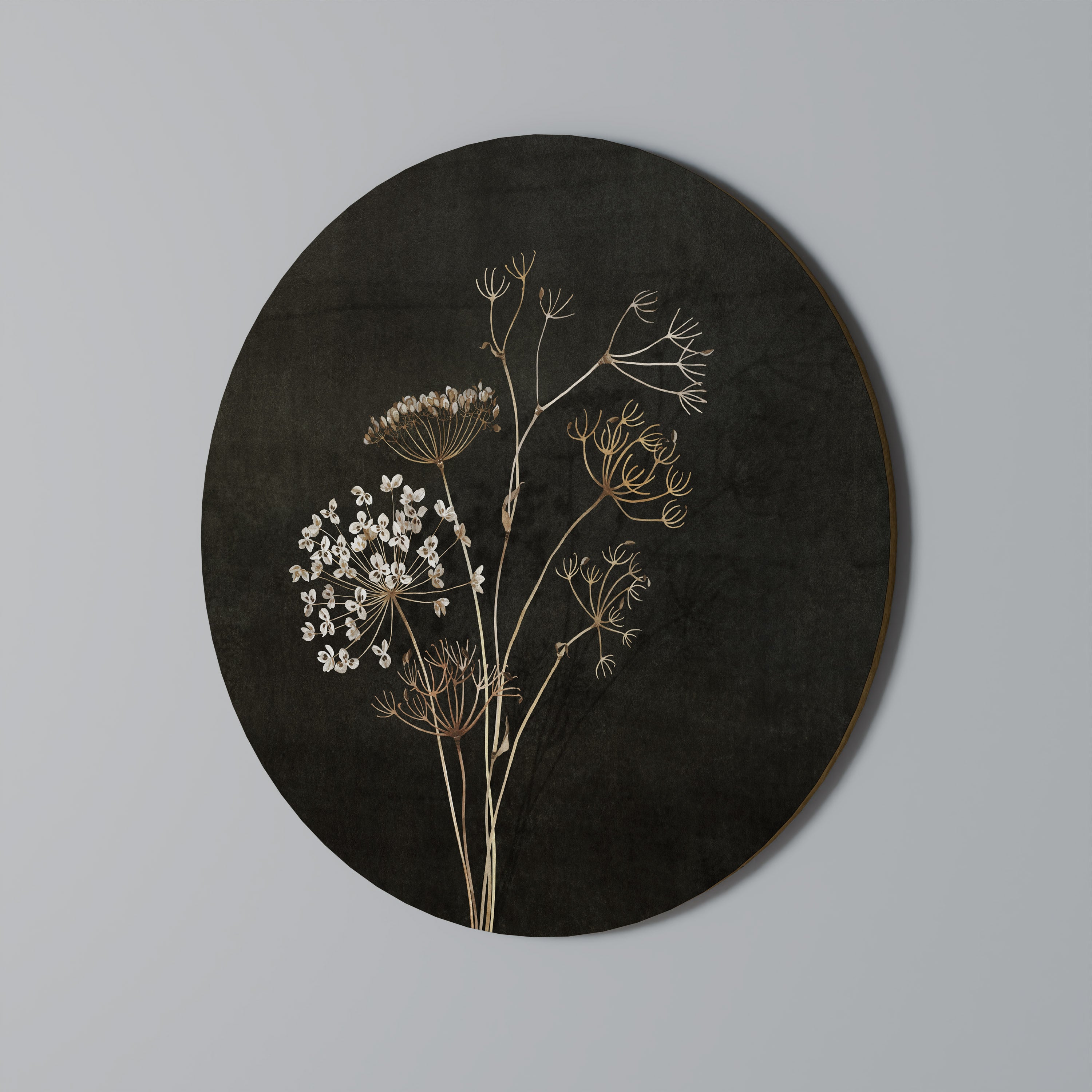 MEADOW MEMORIES Arte de pared redondo