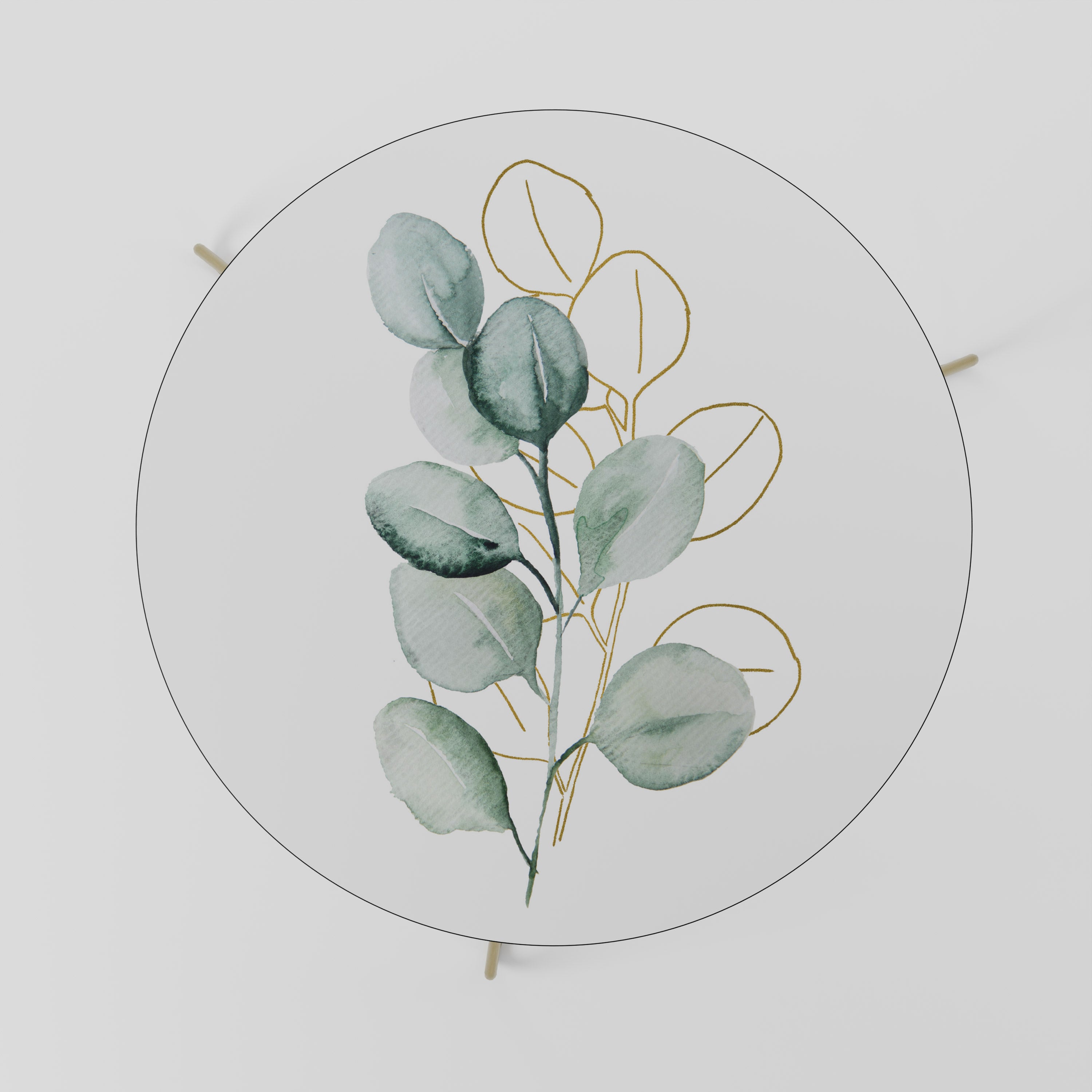 SILUETAS EN AGUAS SUAVES Mesa de Centro 69