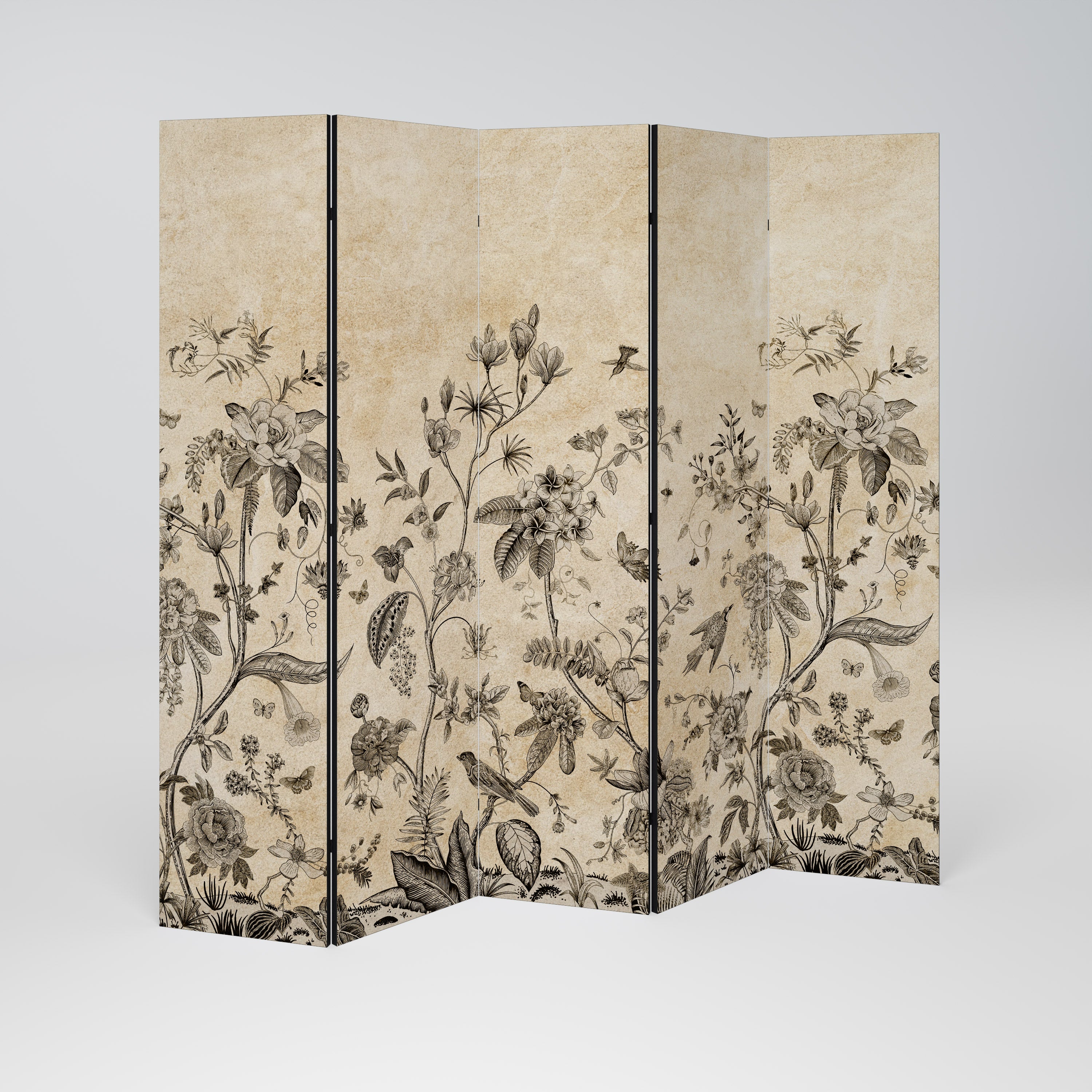 Biombo decorativo de 5 paneles GLADE ESSENCE