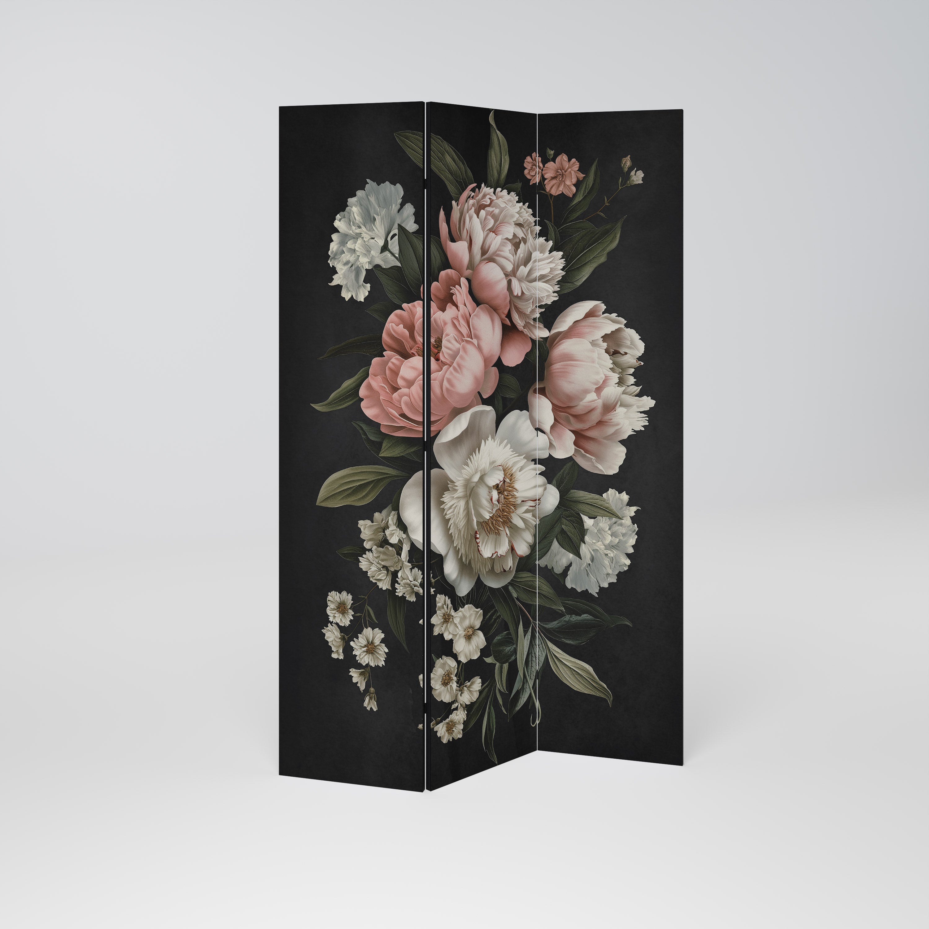 Biombo decorativo de 3 paneles LUSH ELEGANCE