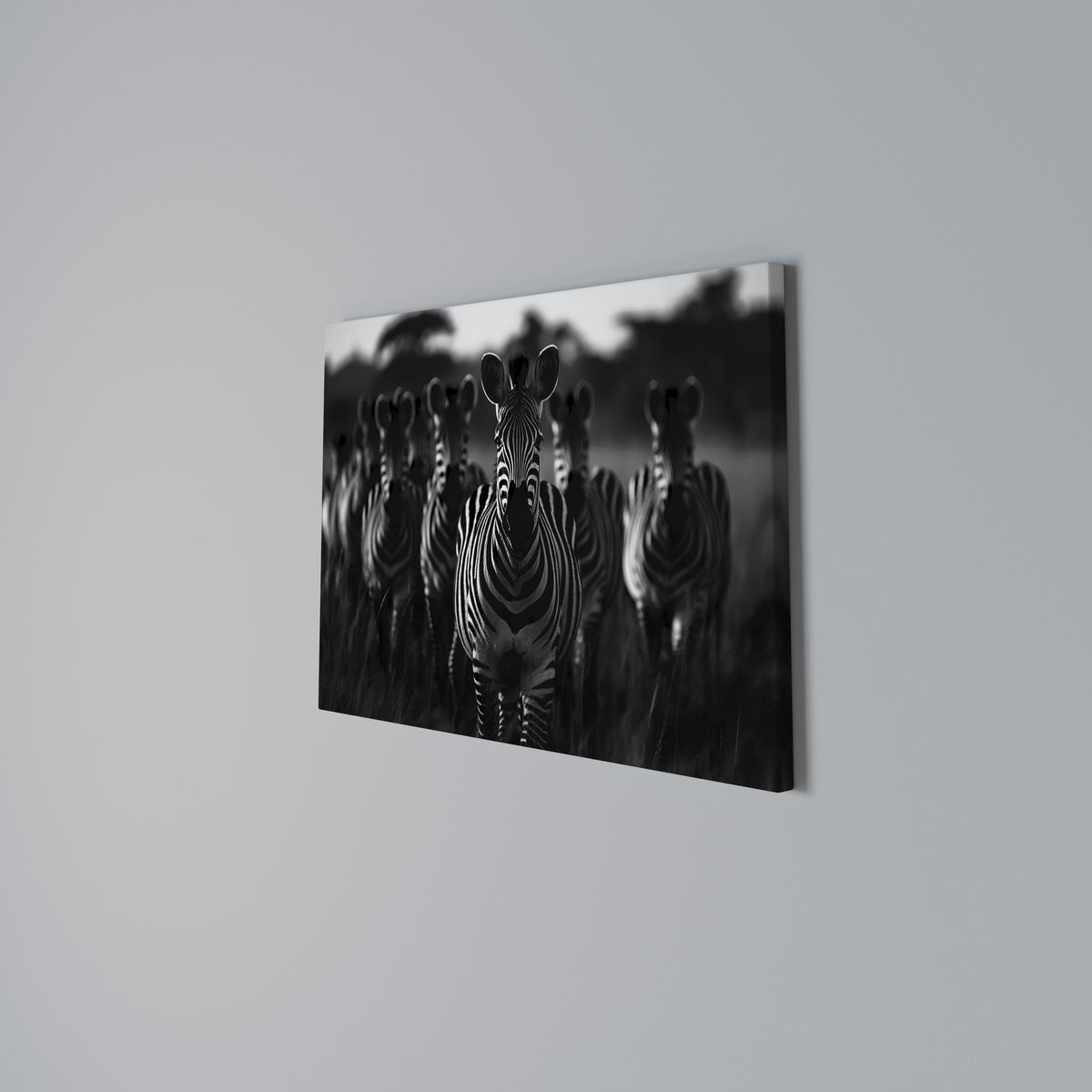STRIPED SYMPHONY SAGA Cuadro en lienzo horizontal