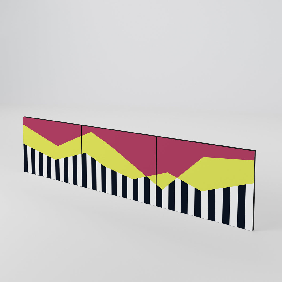 PIANO FANTASY Juego de 3 puertas para mueble de TV