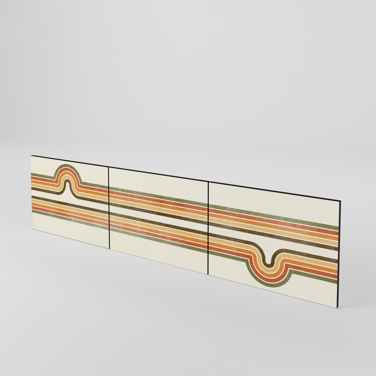 EXCEPTIONAL STREAM Juego de 3 puertas para mueble de TV
