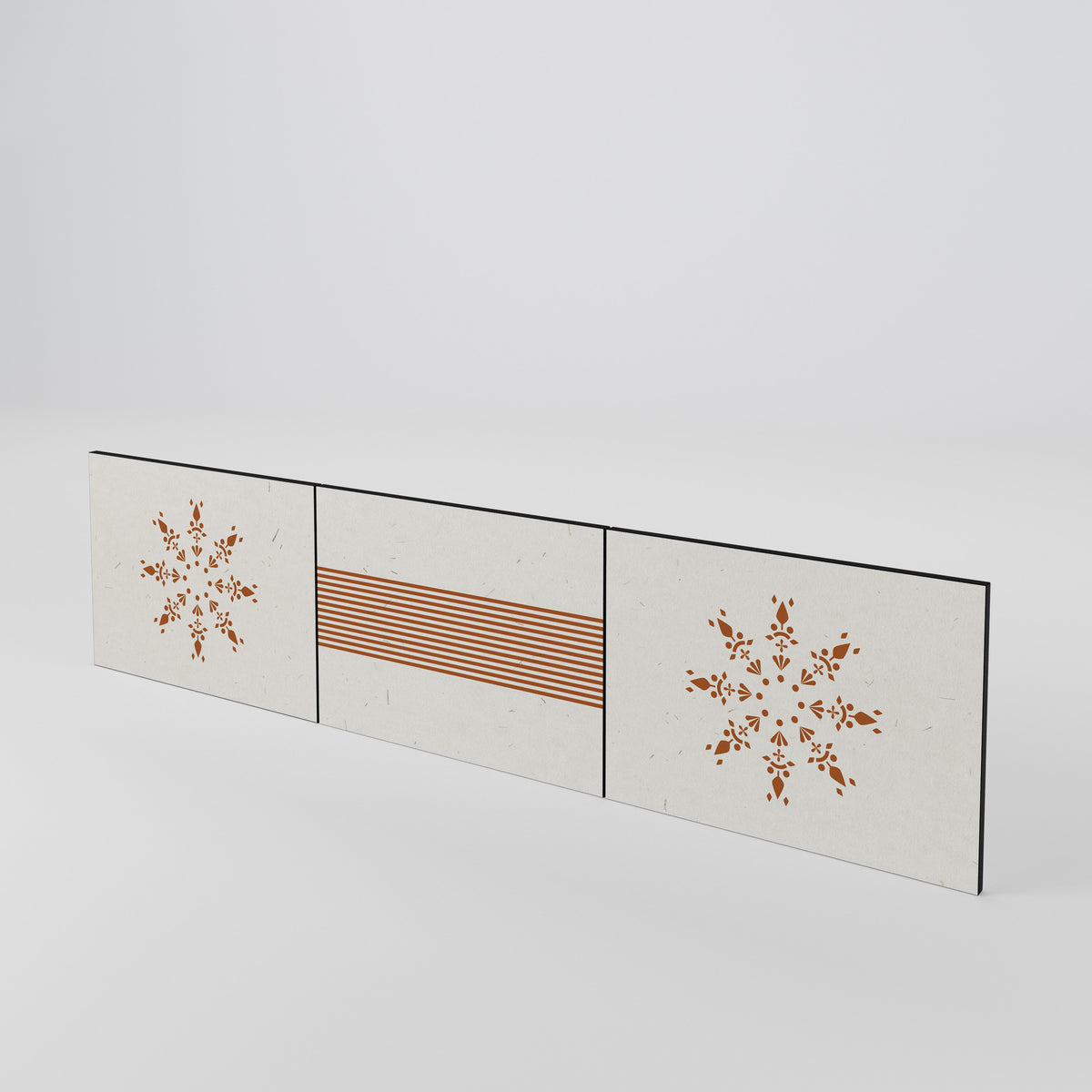 DAILY HARMONY Juego de 3 puertas para mueble de TV