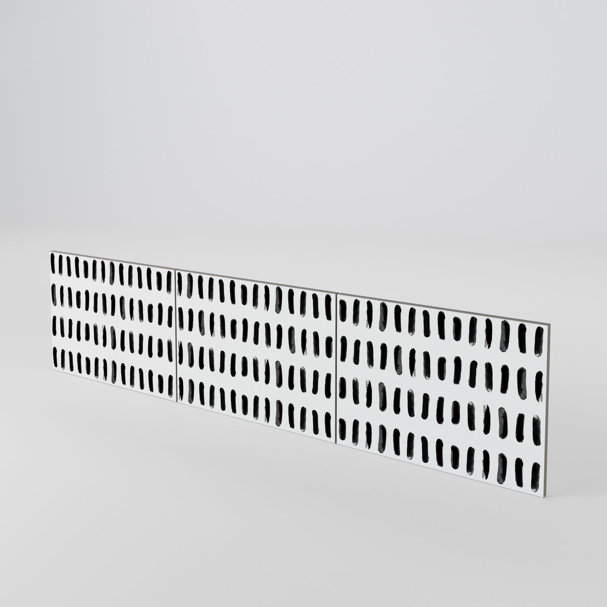 NIGHTY MELODIES Juego de 3 puertas para mueble de TV