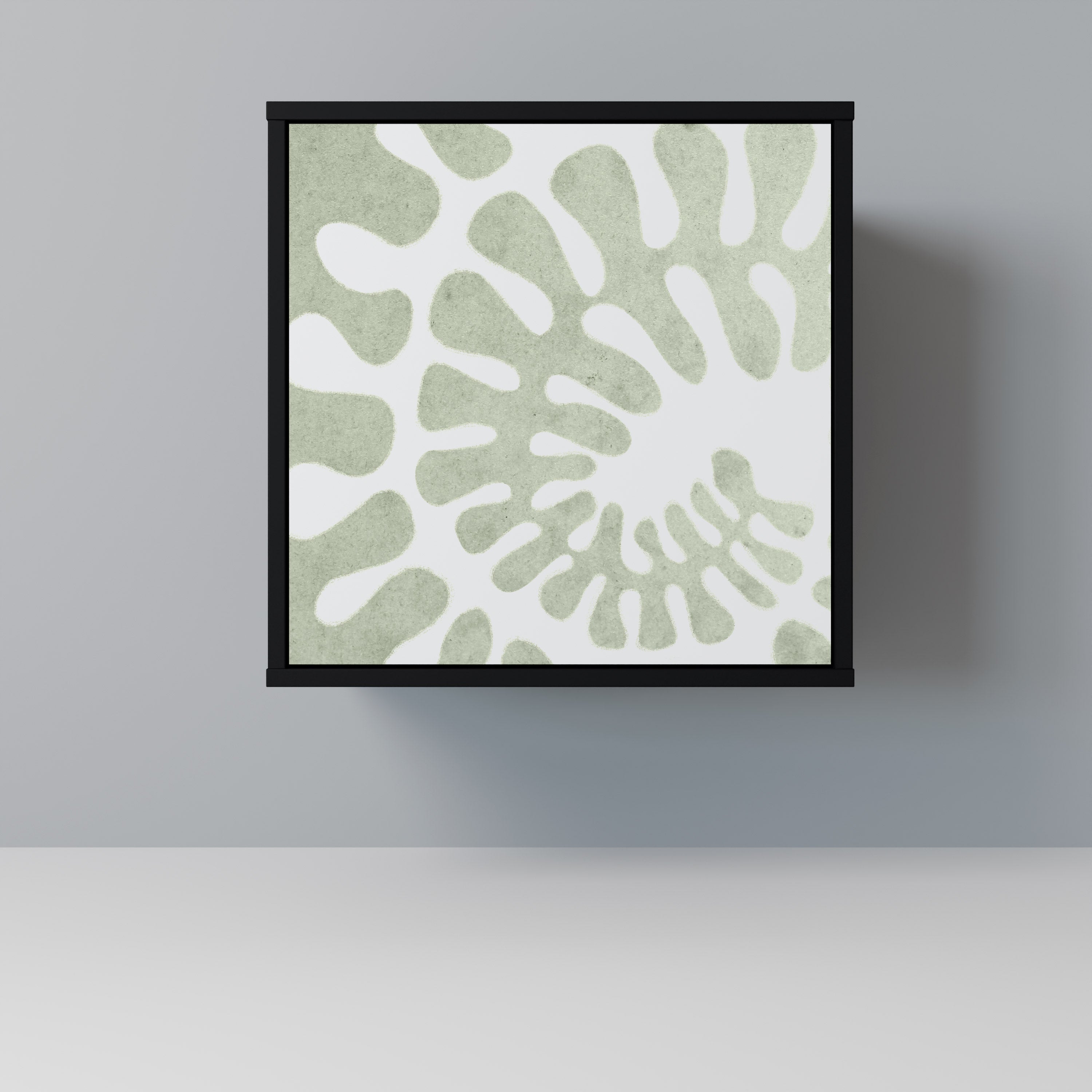 Aparador HELIX DANCE de 1 puerta en acabado negro