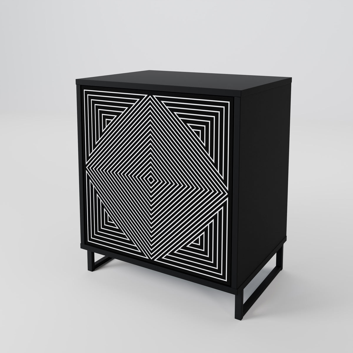 POLYGON ILLUSION Aparador de 1 Puerta