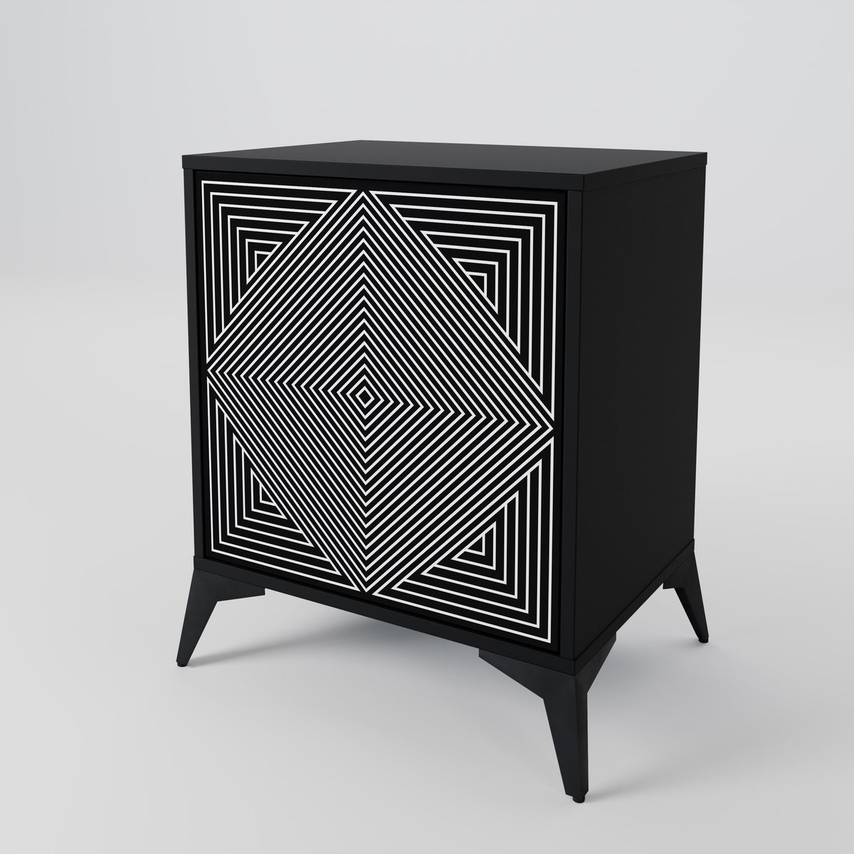 POLYGON ILLUSION Aparador de 1 Puerta