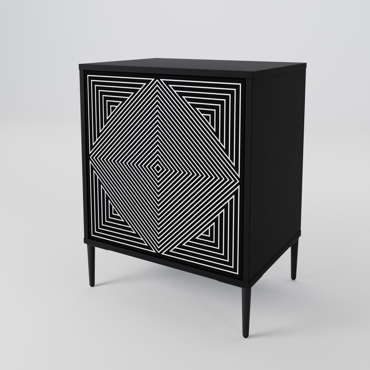 POLYGON ILLUSION Aparador de 1 Puerta