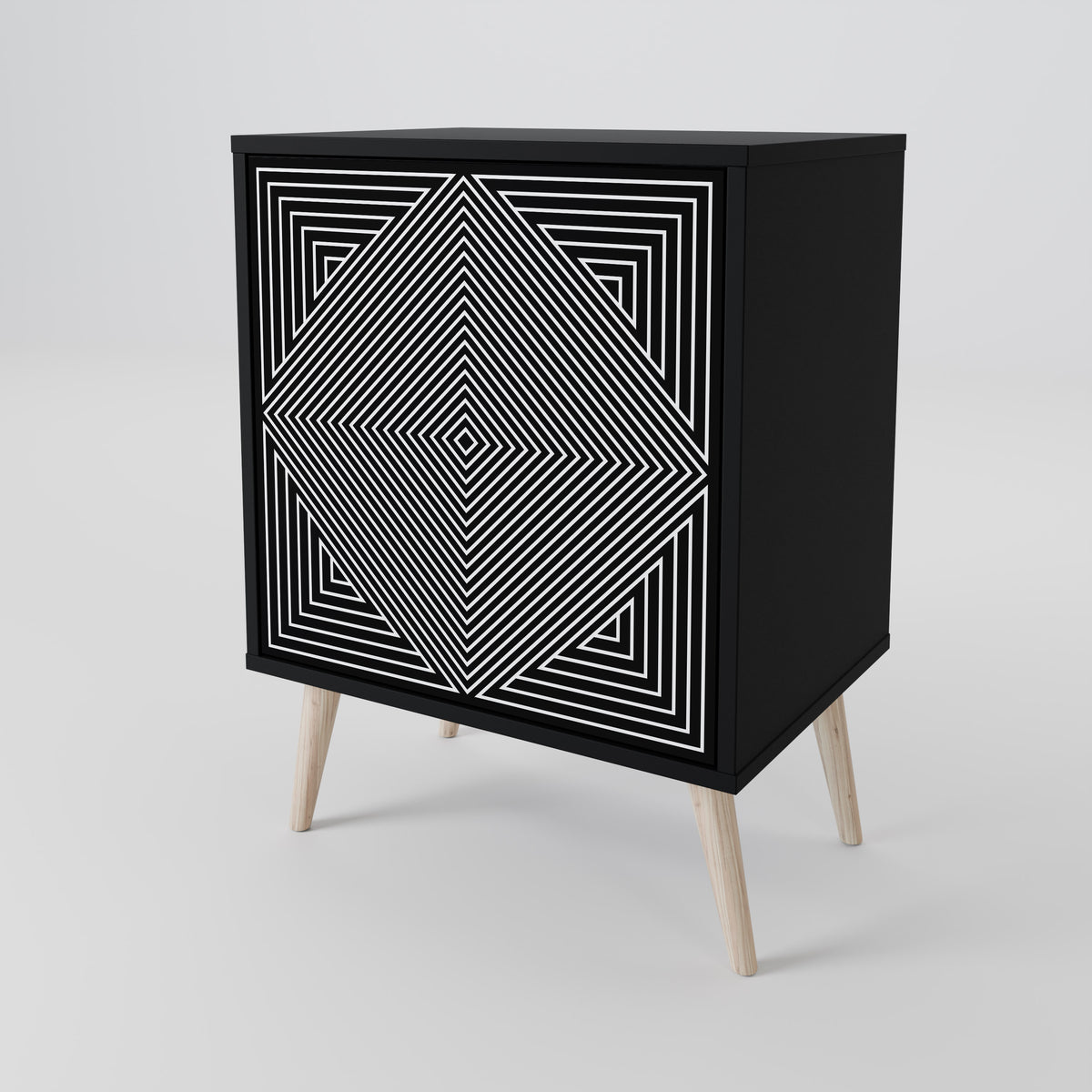 POLYGON ILLUSION Aparador de 1 Puerta