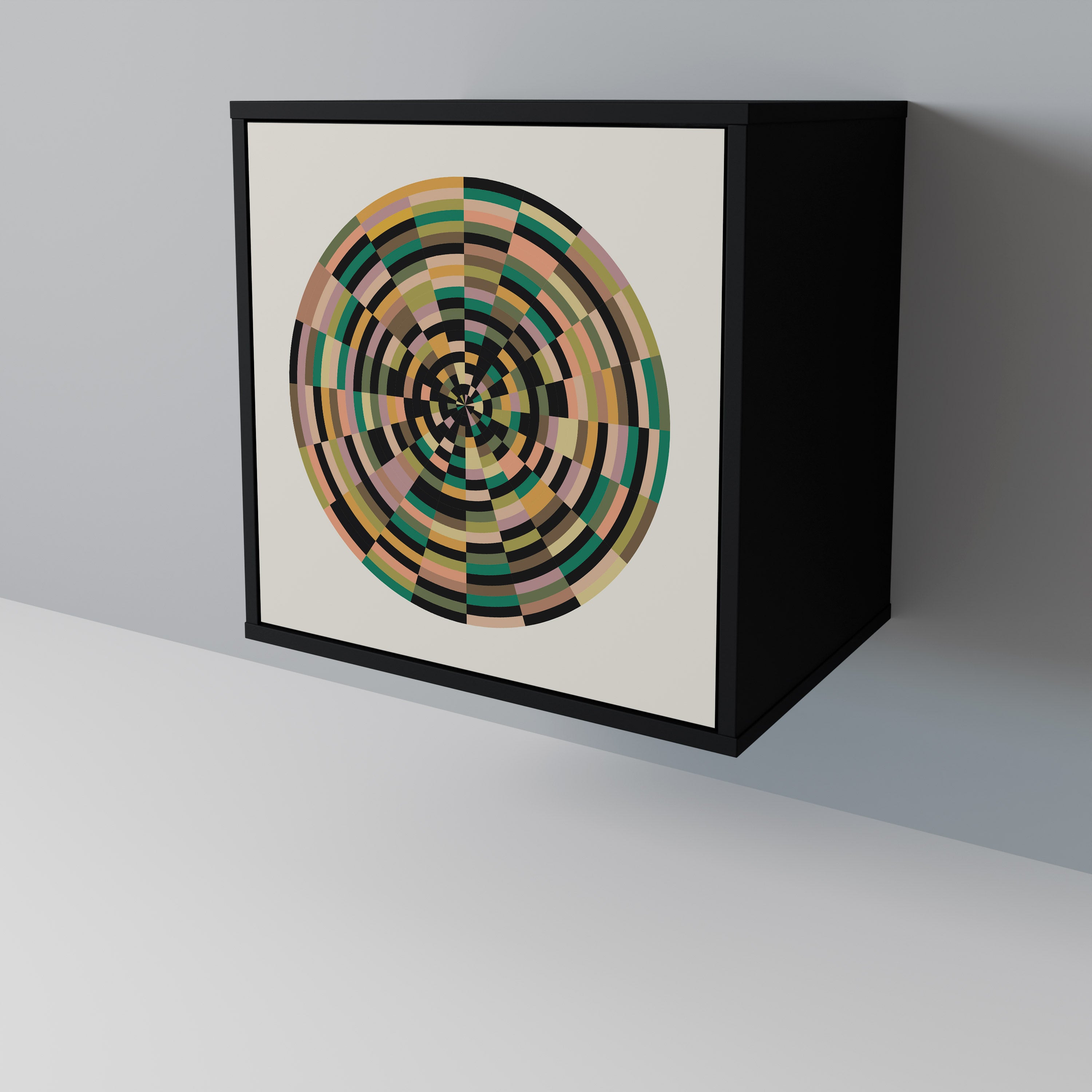 GREEN CIRCLES Aparador de 1 Puerta