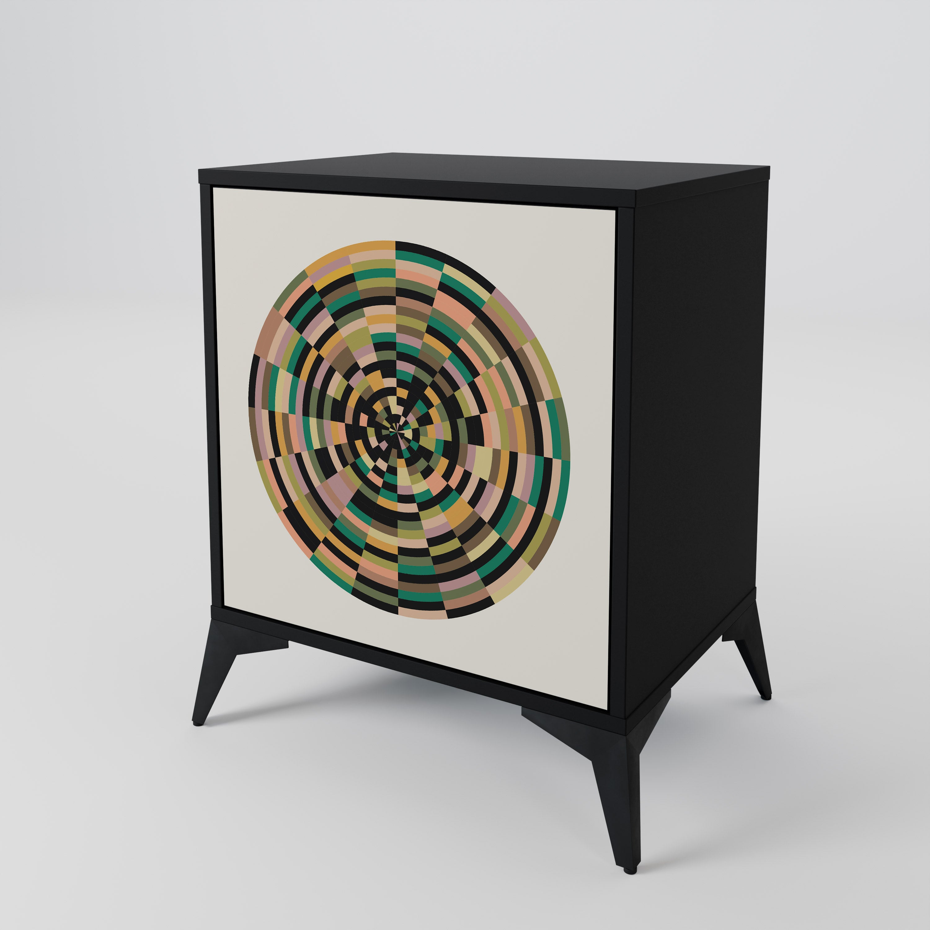 GREEN CIRCLES Aparador de 1 Puerta