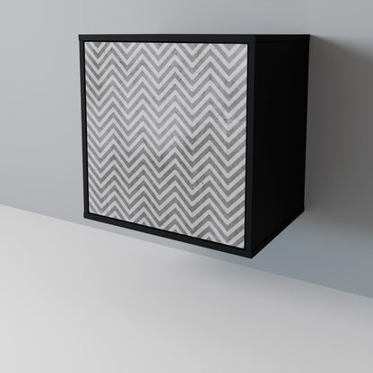CONCRETE ZIG ZAG Aparador de 1 Puerta