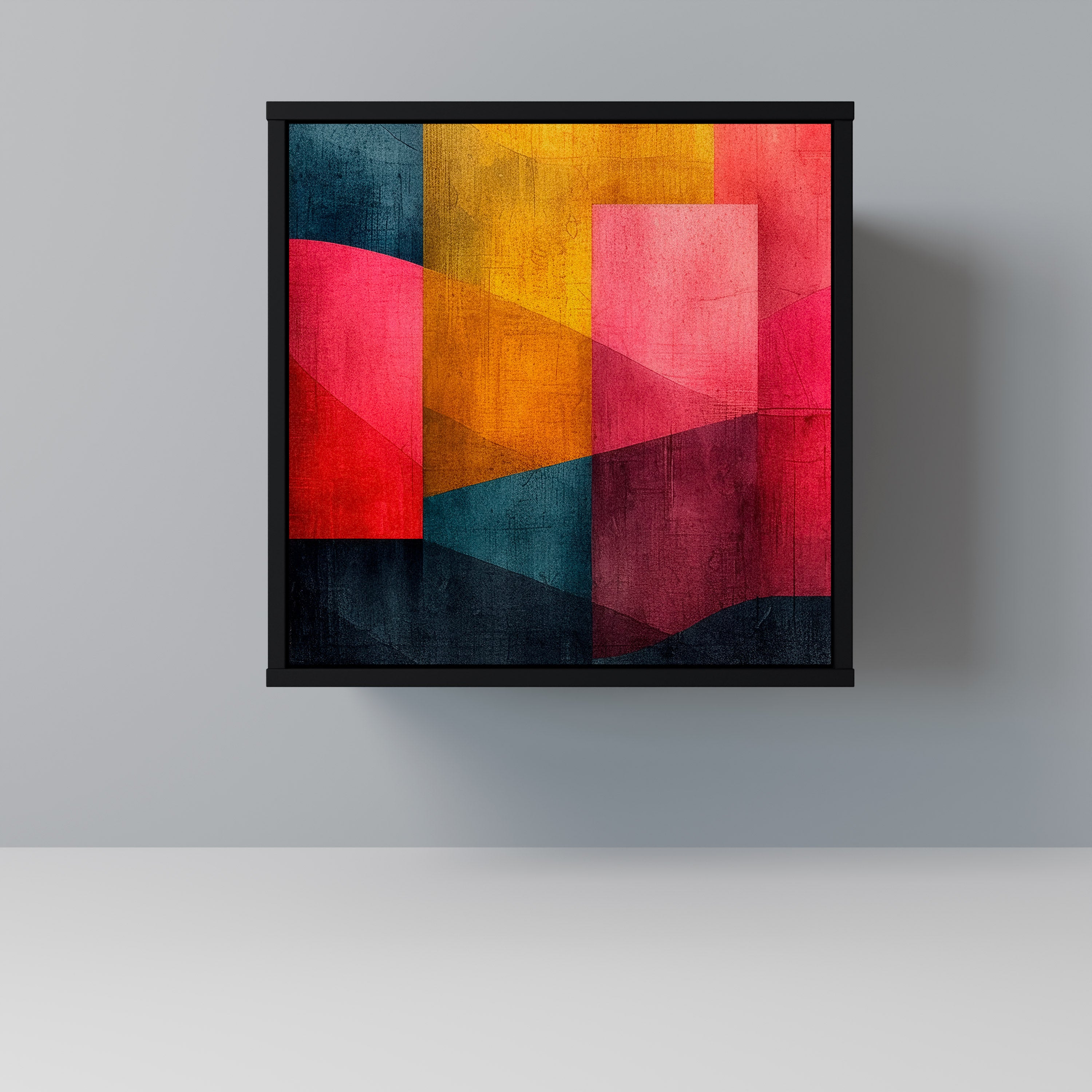 Aparador COLORFUL SOUNDS de 1 puerta en acabado negro