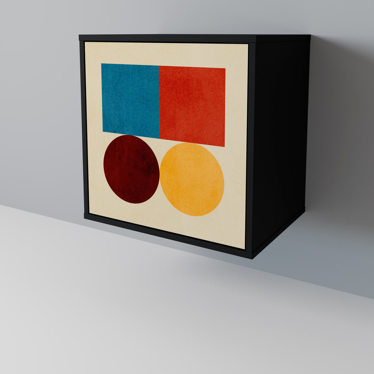 GEOMETRIC PUZZLE Aparador de 1 Puerta