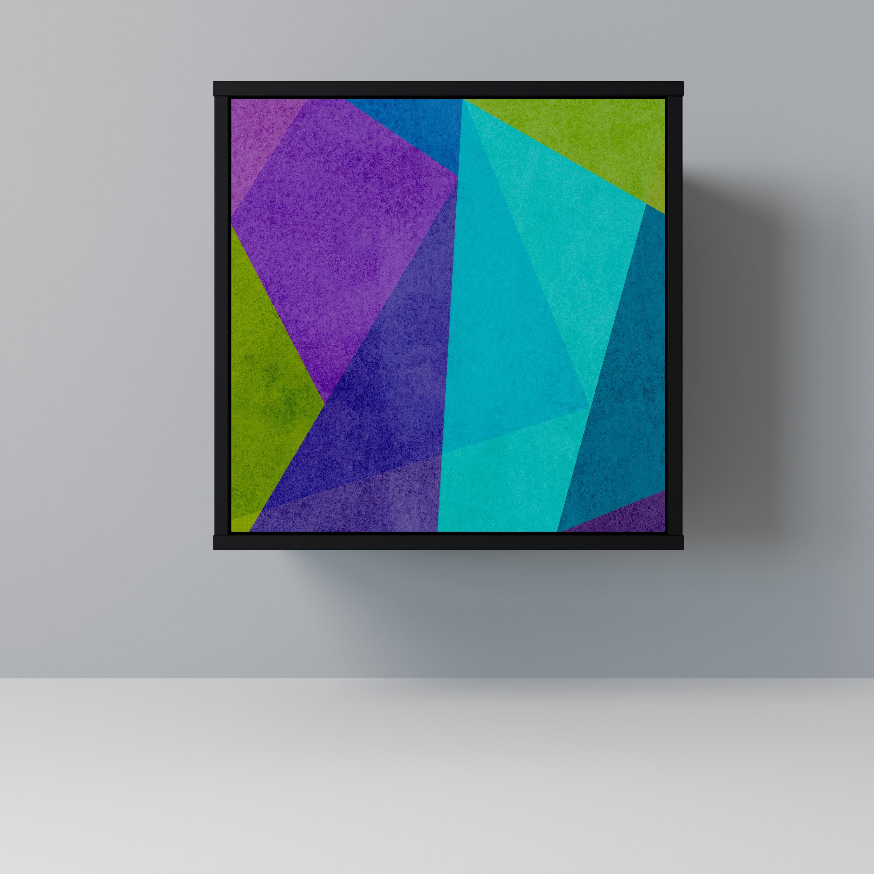 Vitrina refrigerada aparador de 1 puerta en acabado negro