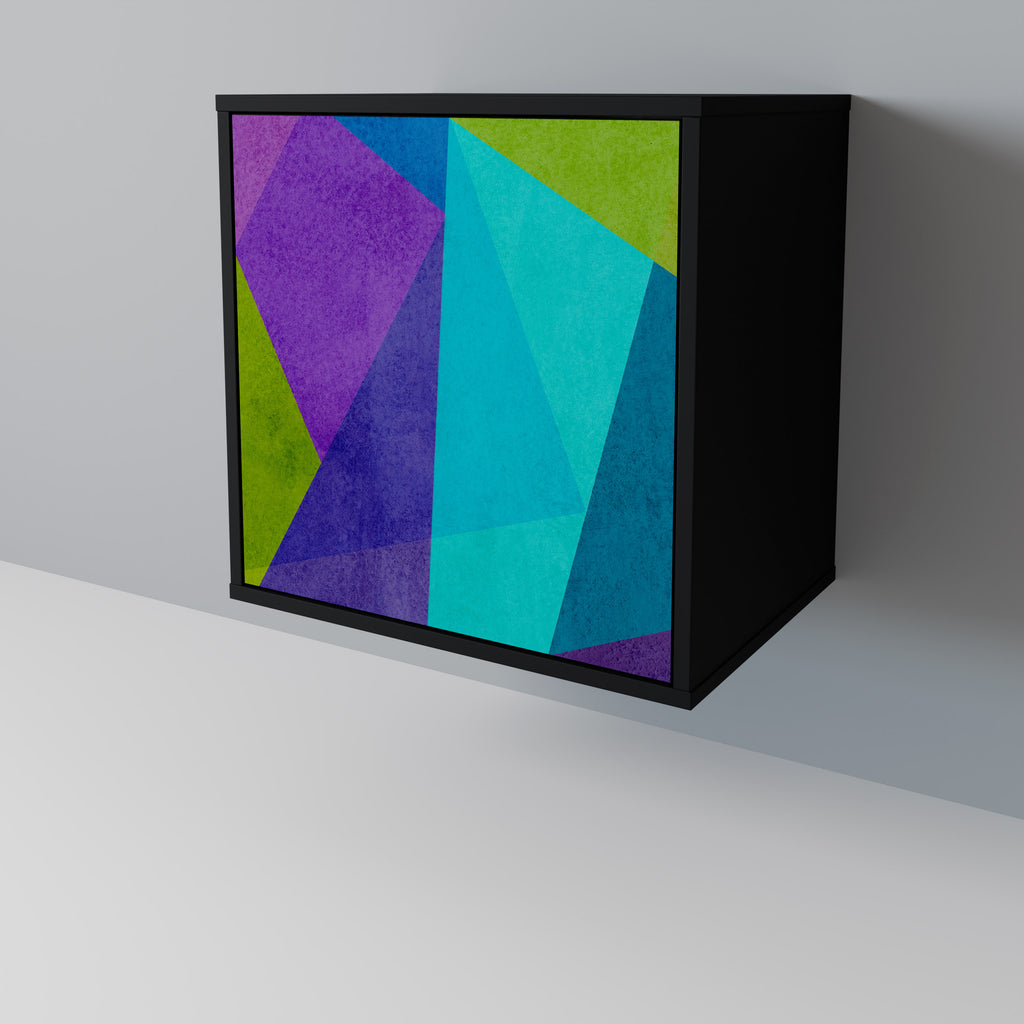 Vitrina refrigerada aparador de 1 puerta en acabado negro