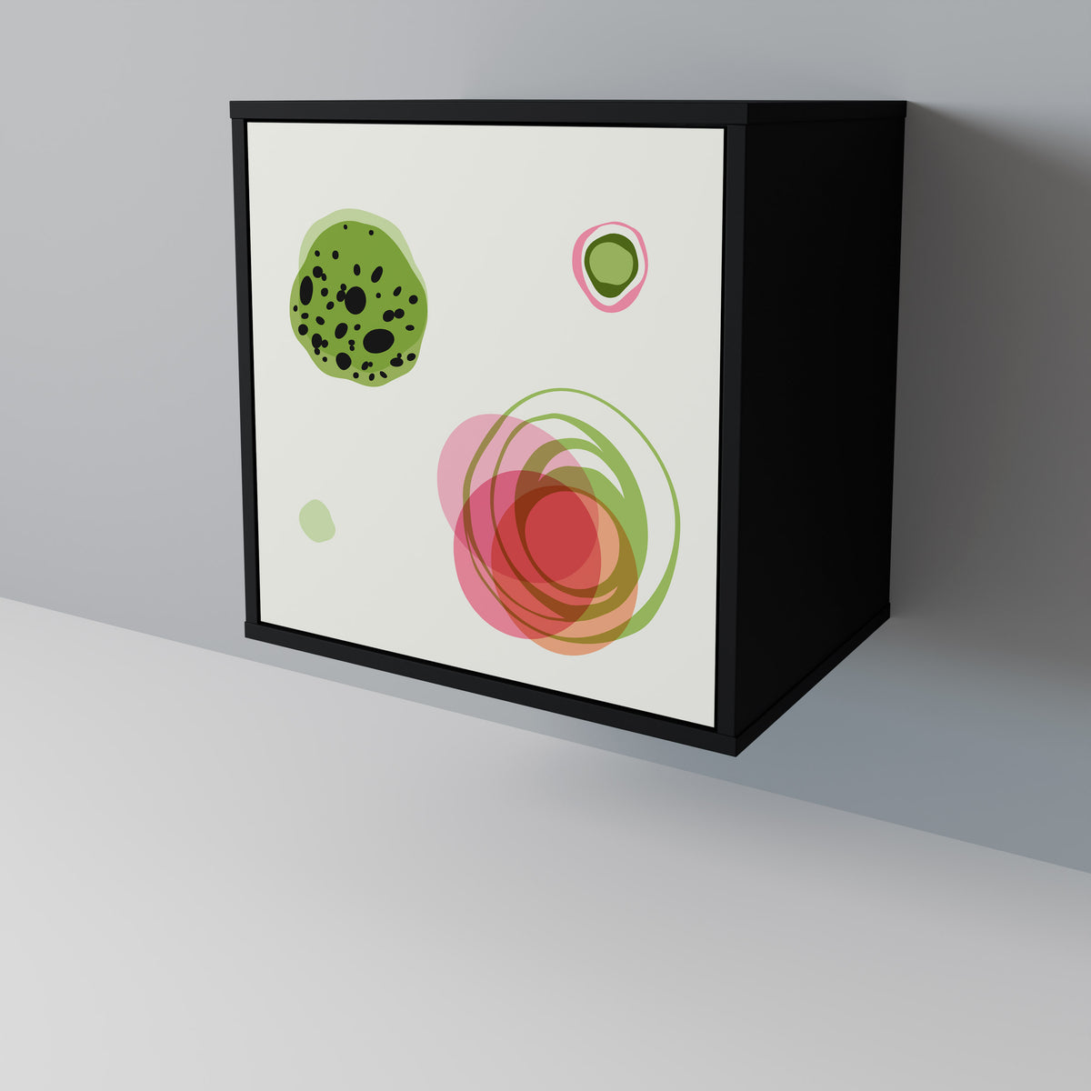 COLORFUL COSMOS 1-Door Sideboard
