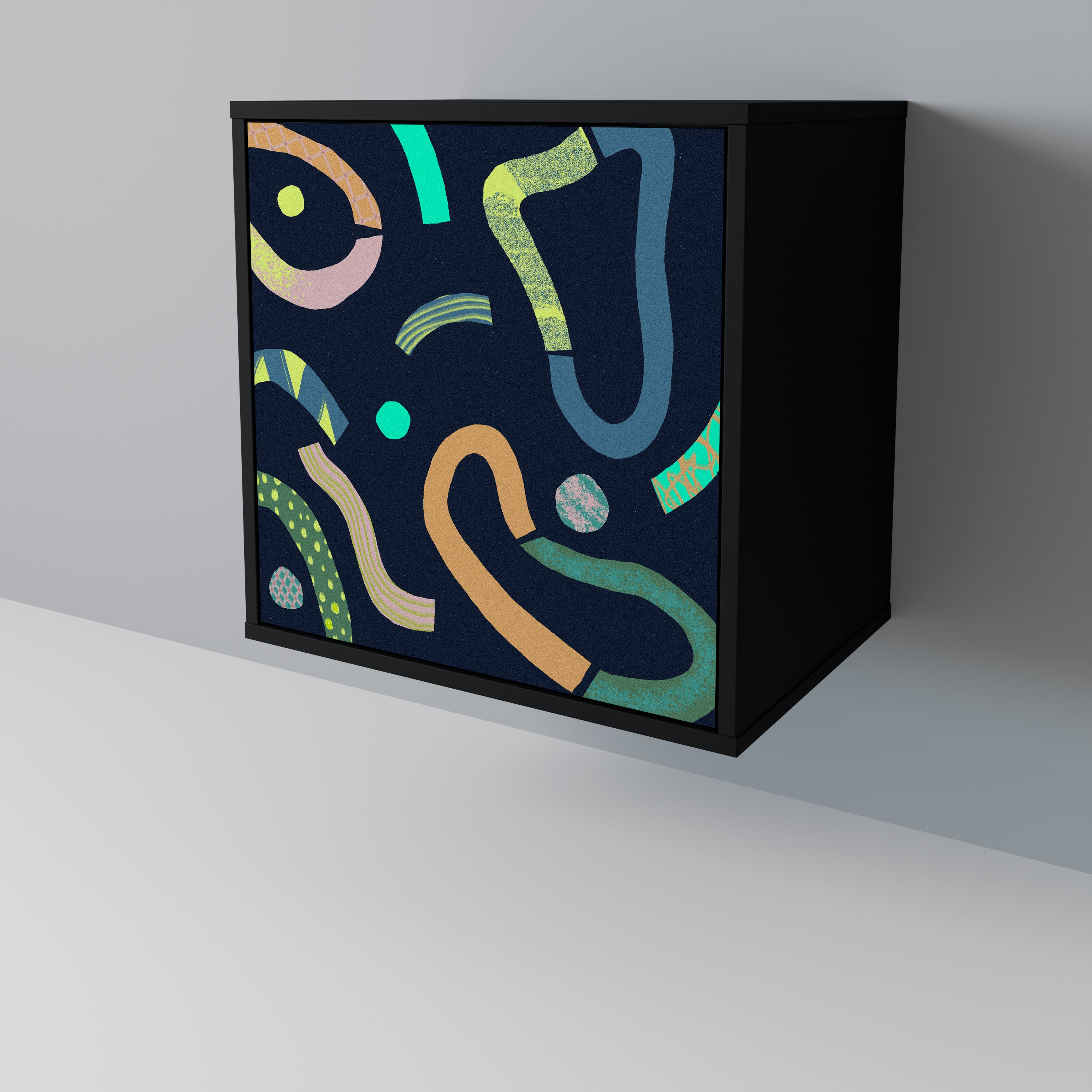 CONTRAST DANCE 1-Door Sideboard