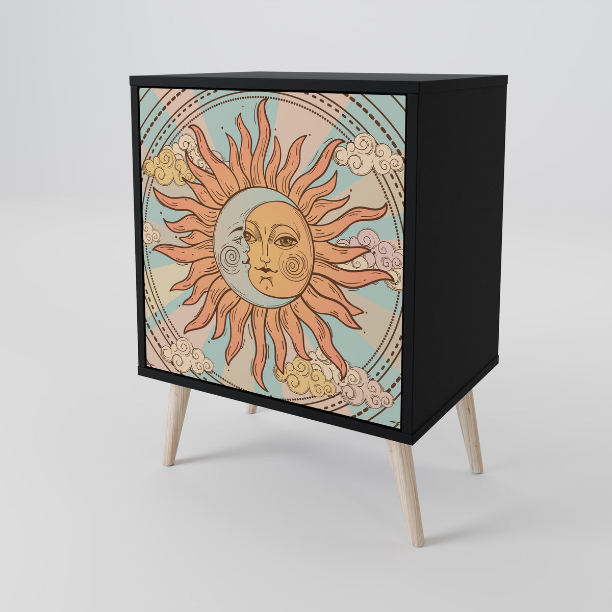 MYSTICAL STRUCTURE 1-Door Sideboard