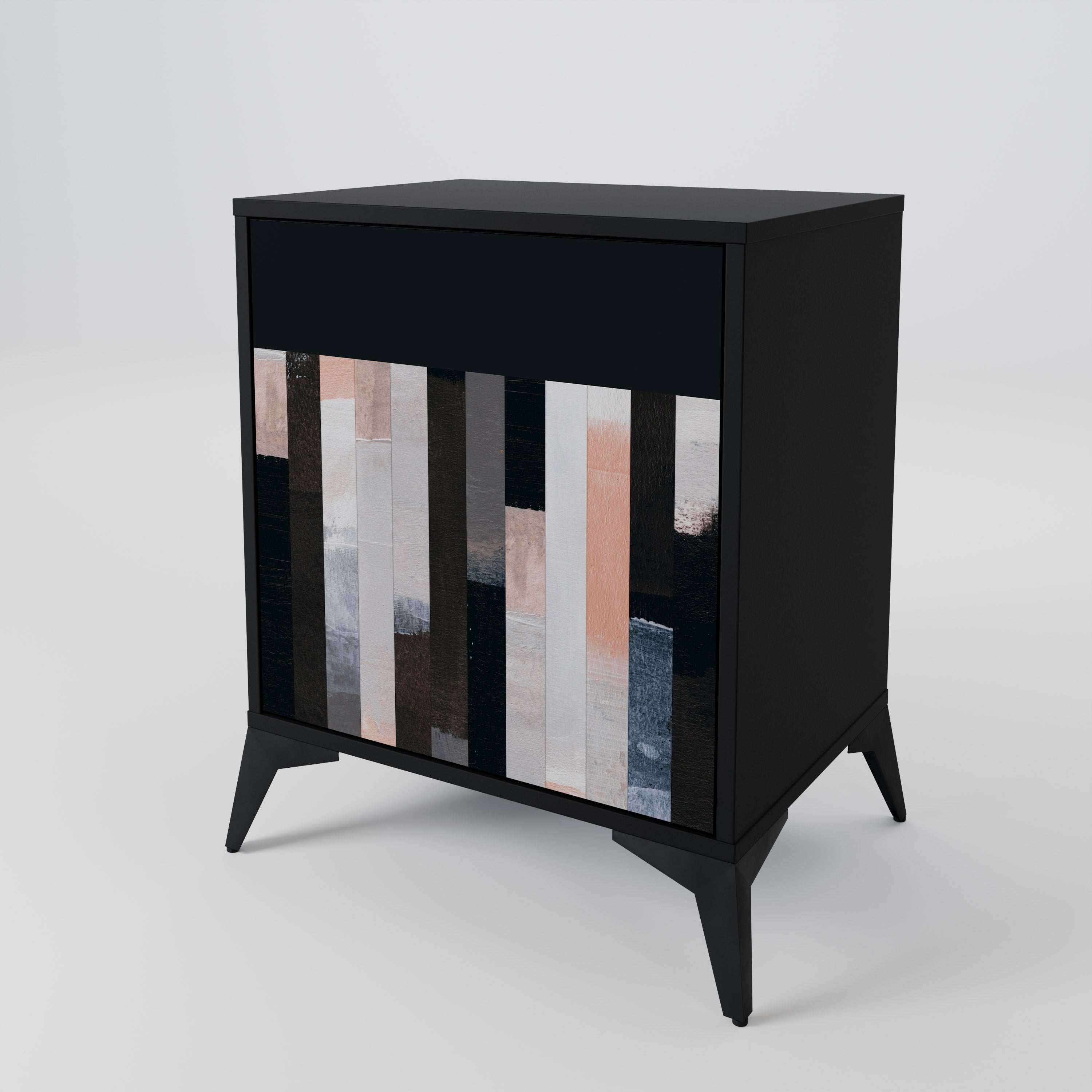 COLLAGE OF RECTANGLES 1-Door Sideboard