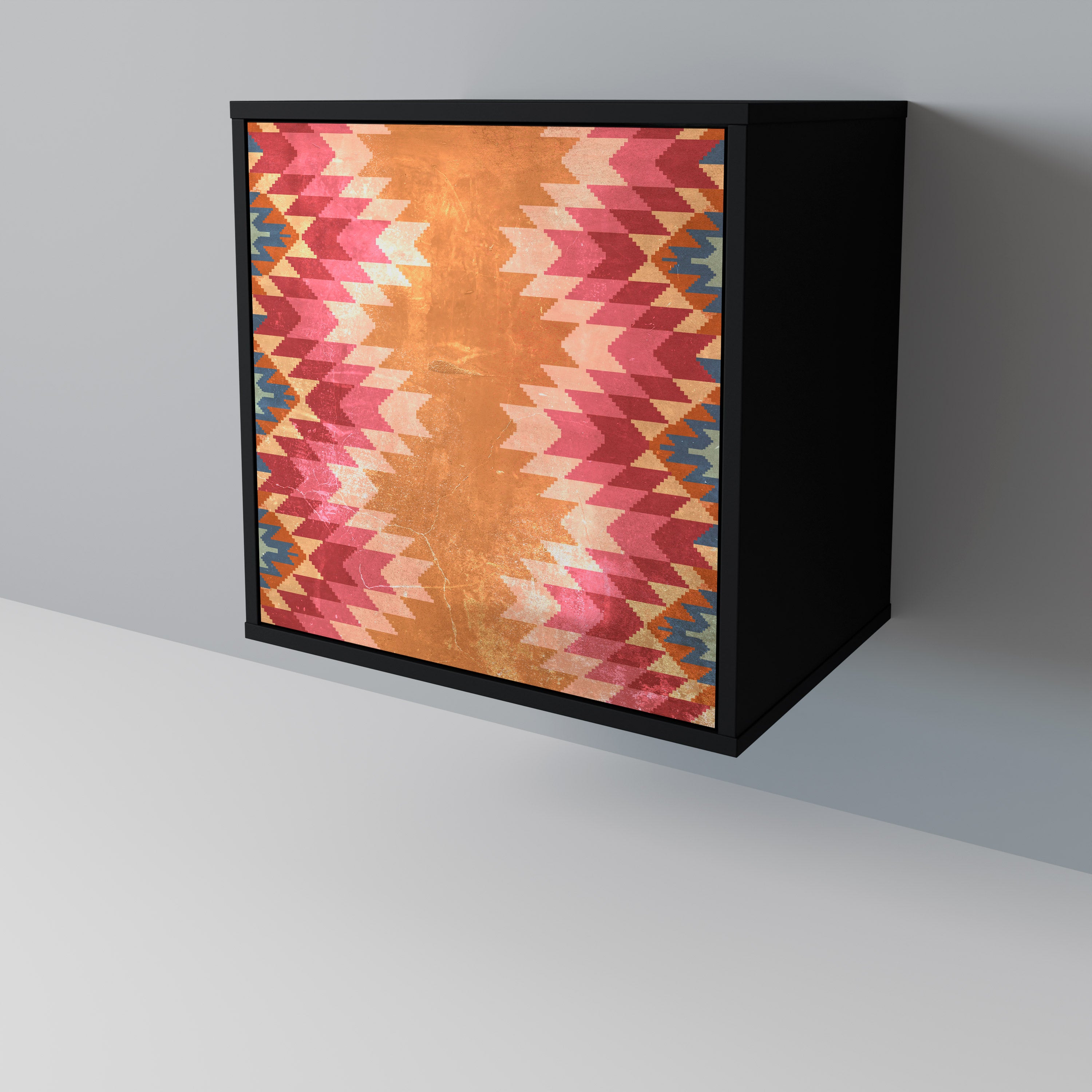 INDIAN FOLK 1-Door Sideboard