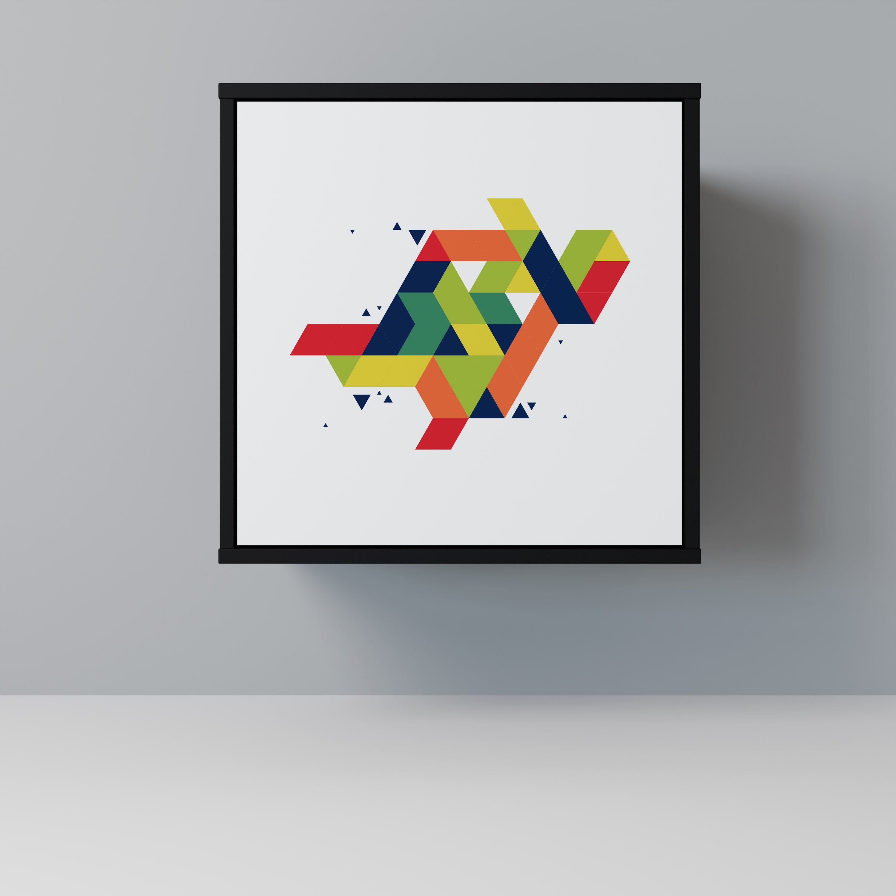 Aparador FUTURE SIGN de ​​1 puerta en acabado negro