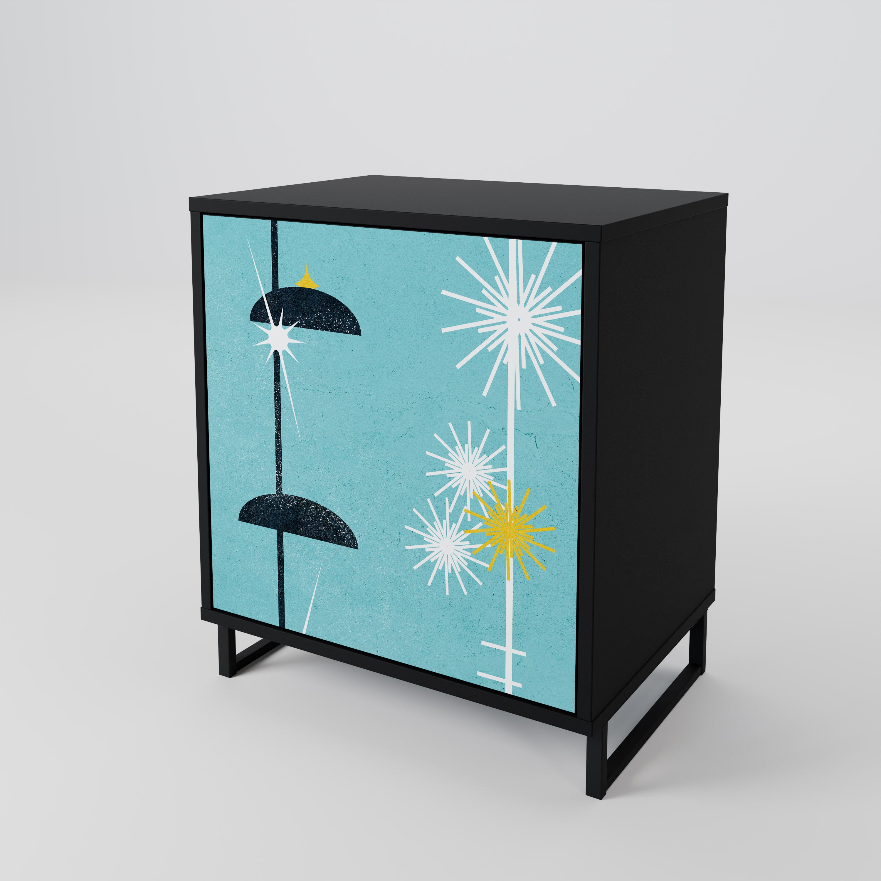 PATHS TO HAPPINESS 1-Door Sideboard