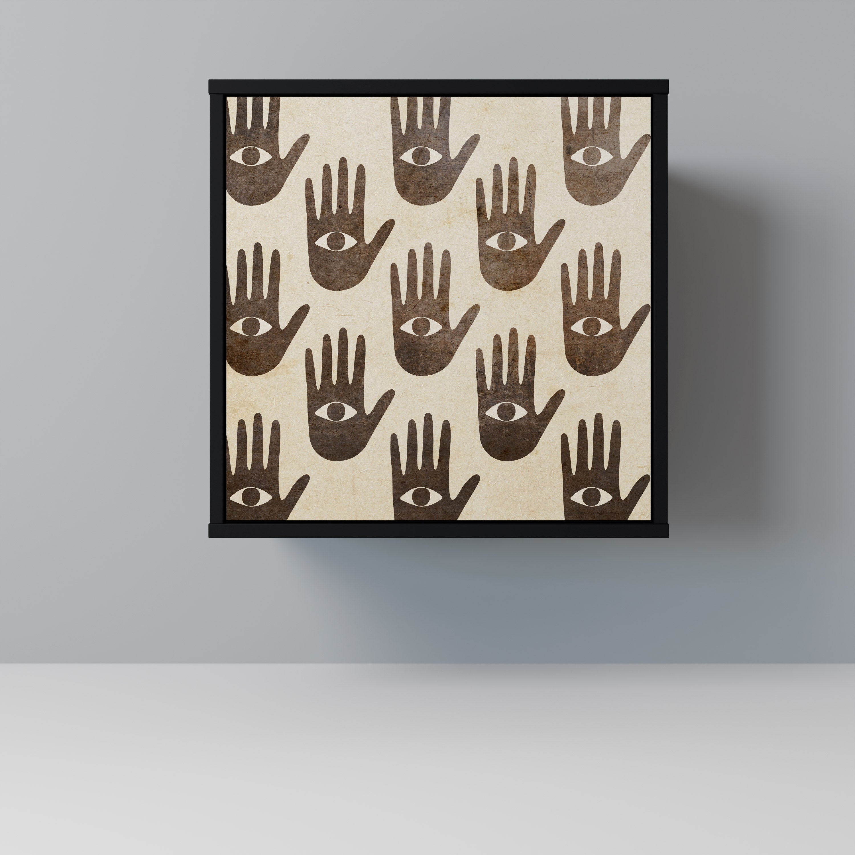 VER MÁS Aparador de 1 puerta en acabado negro