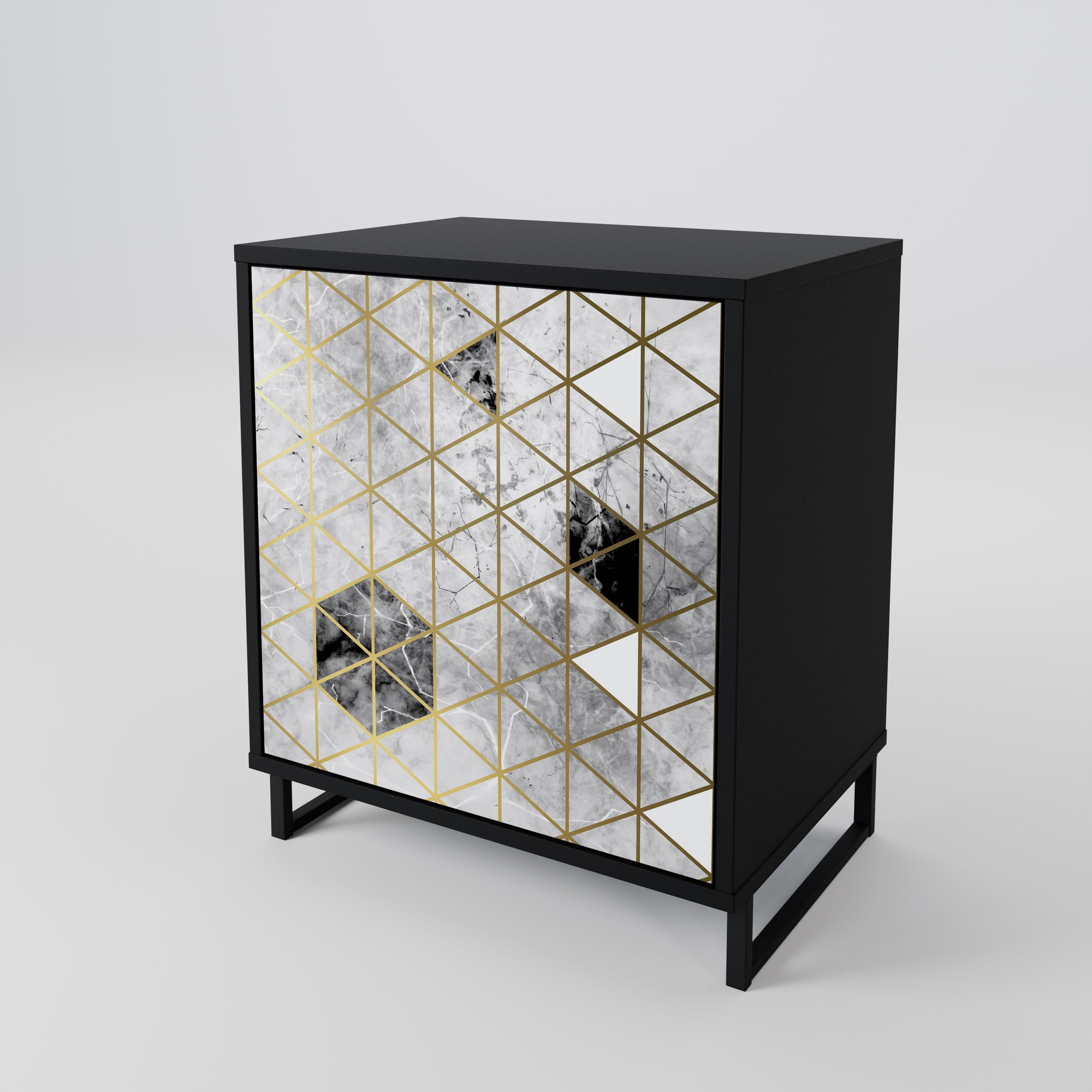 ASHEN ARIA 1-Door Sideboard