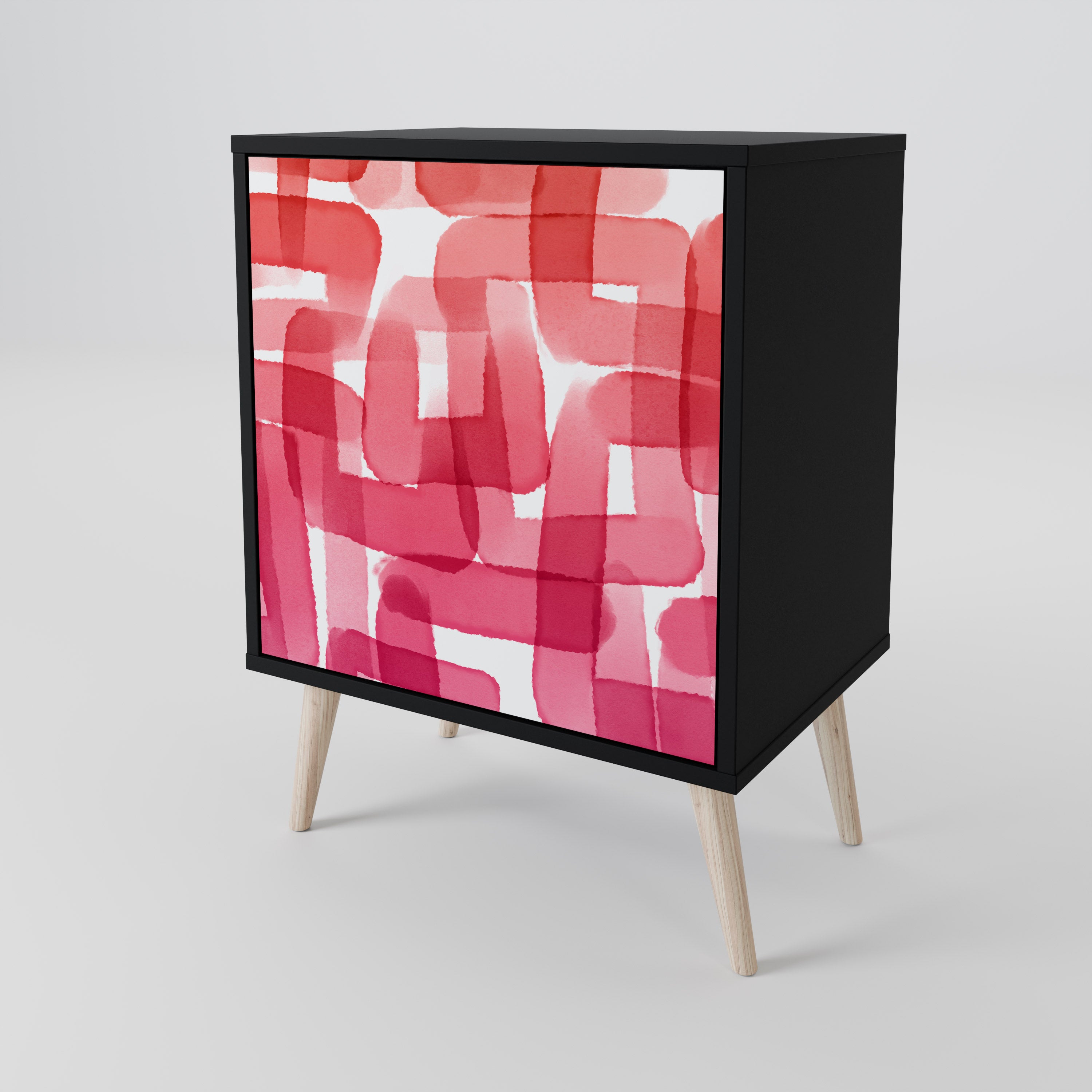 KALEIDOSCOPIC CUBISM 1-Door Sideboard