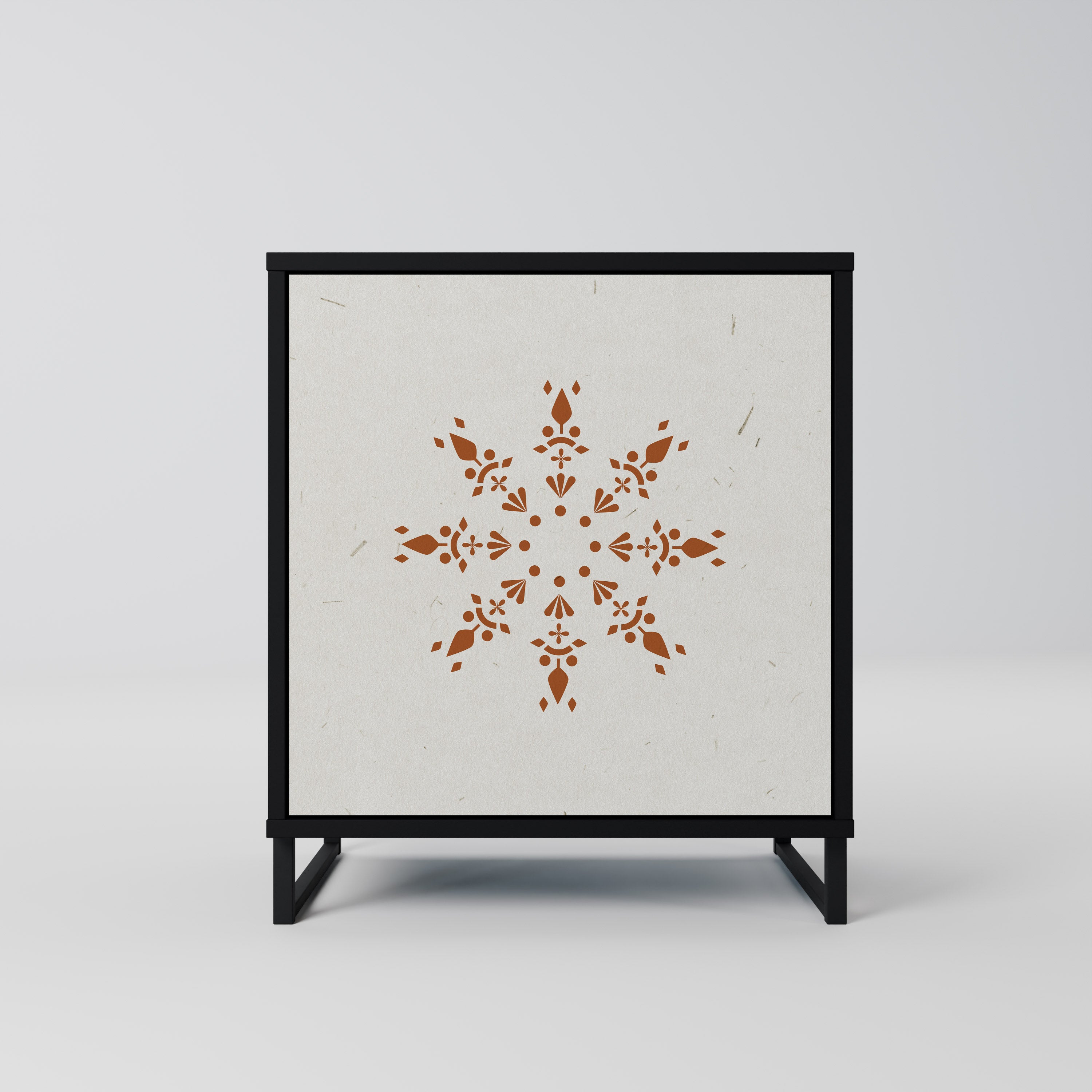 Aparador DAILY HARMONY de 1 puerta en acabado negro