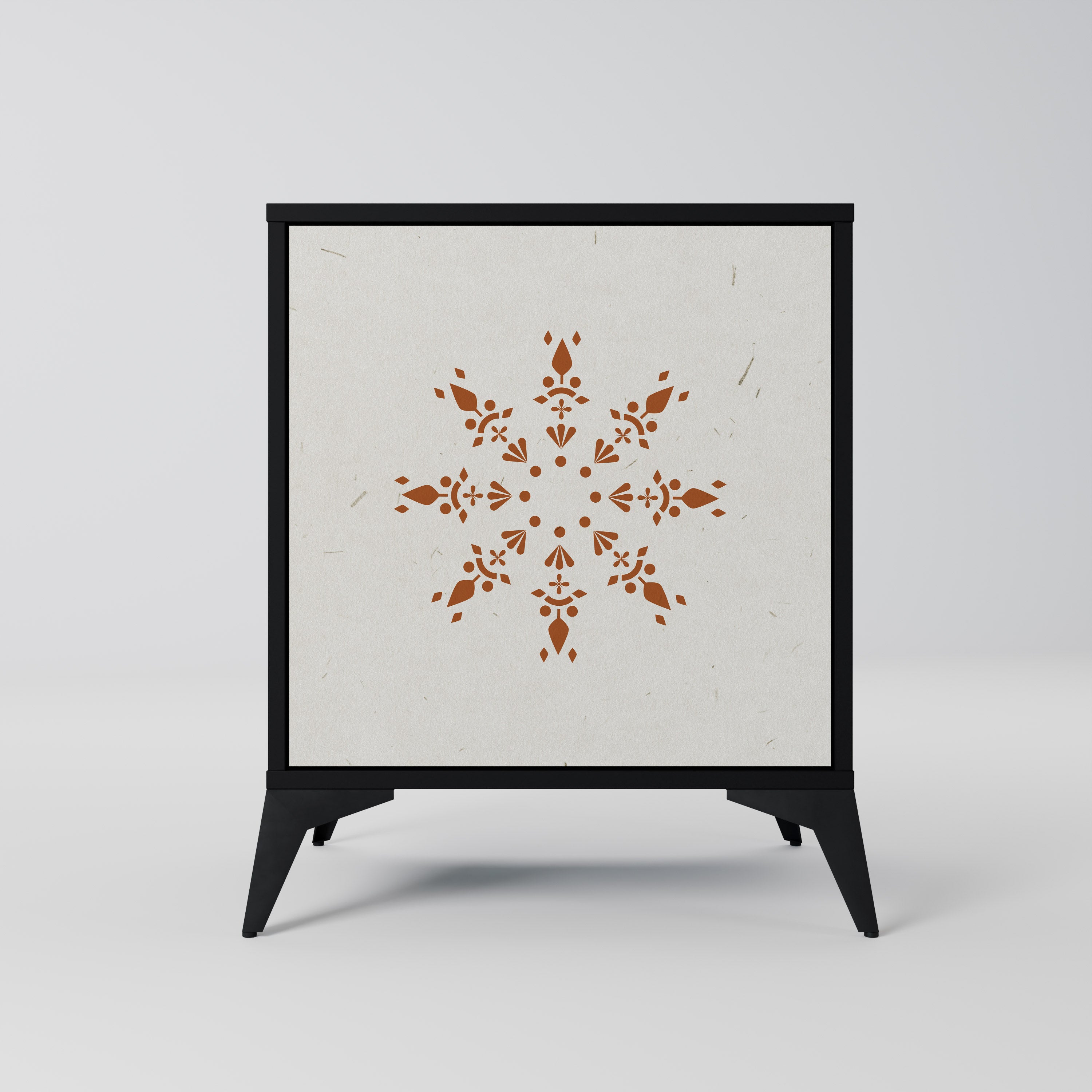 Aparador DAILY HARMONY de 1 puerta en acabado negro