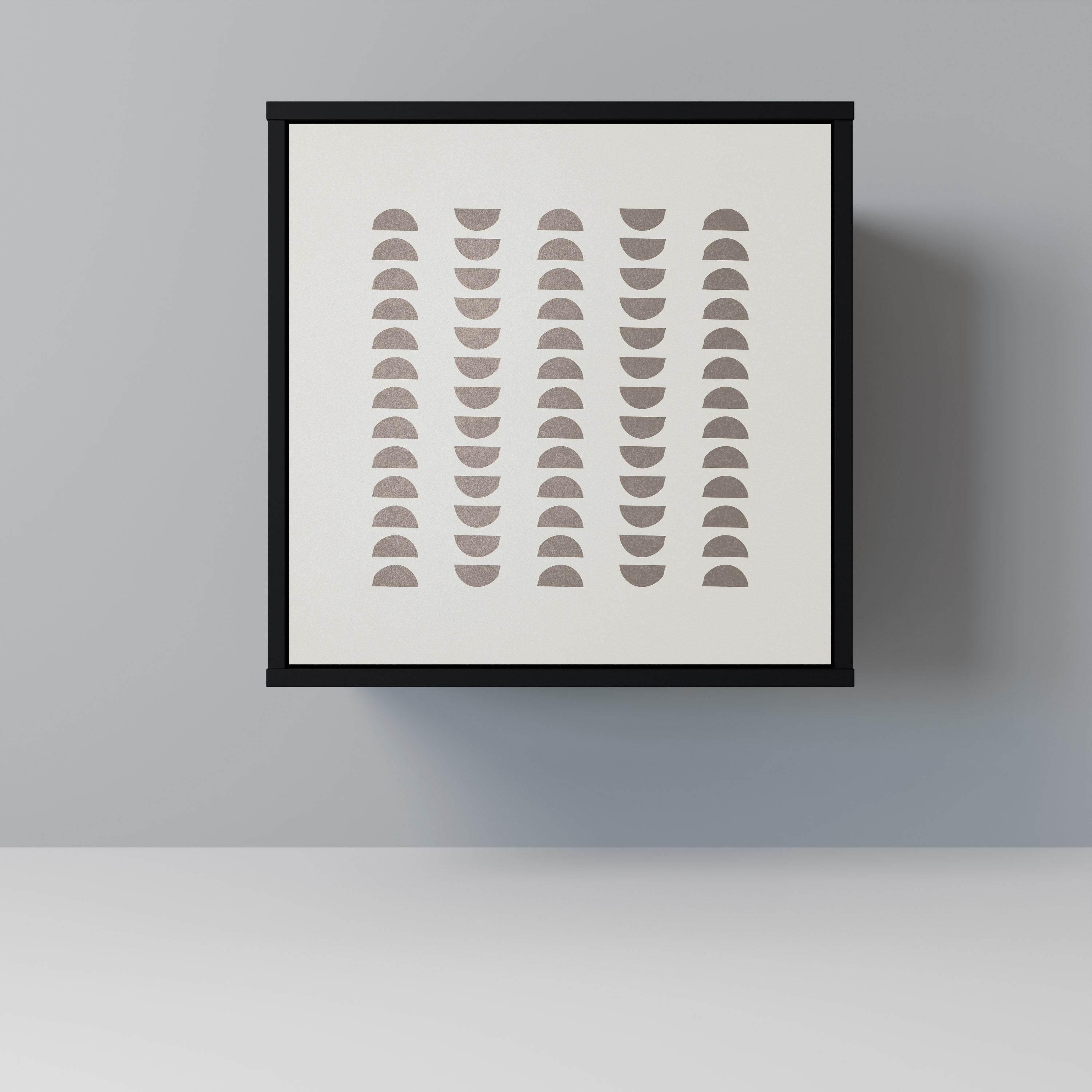 Aparador HARMONY ESSENCE de 1 puerta en acabado negro