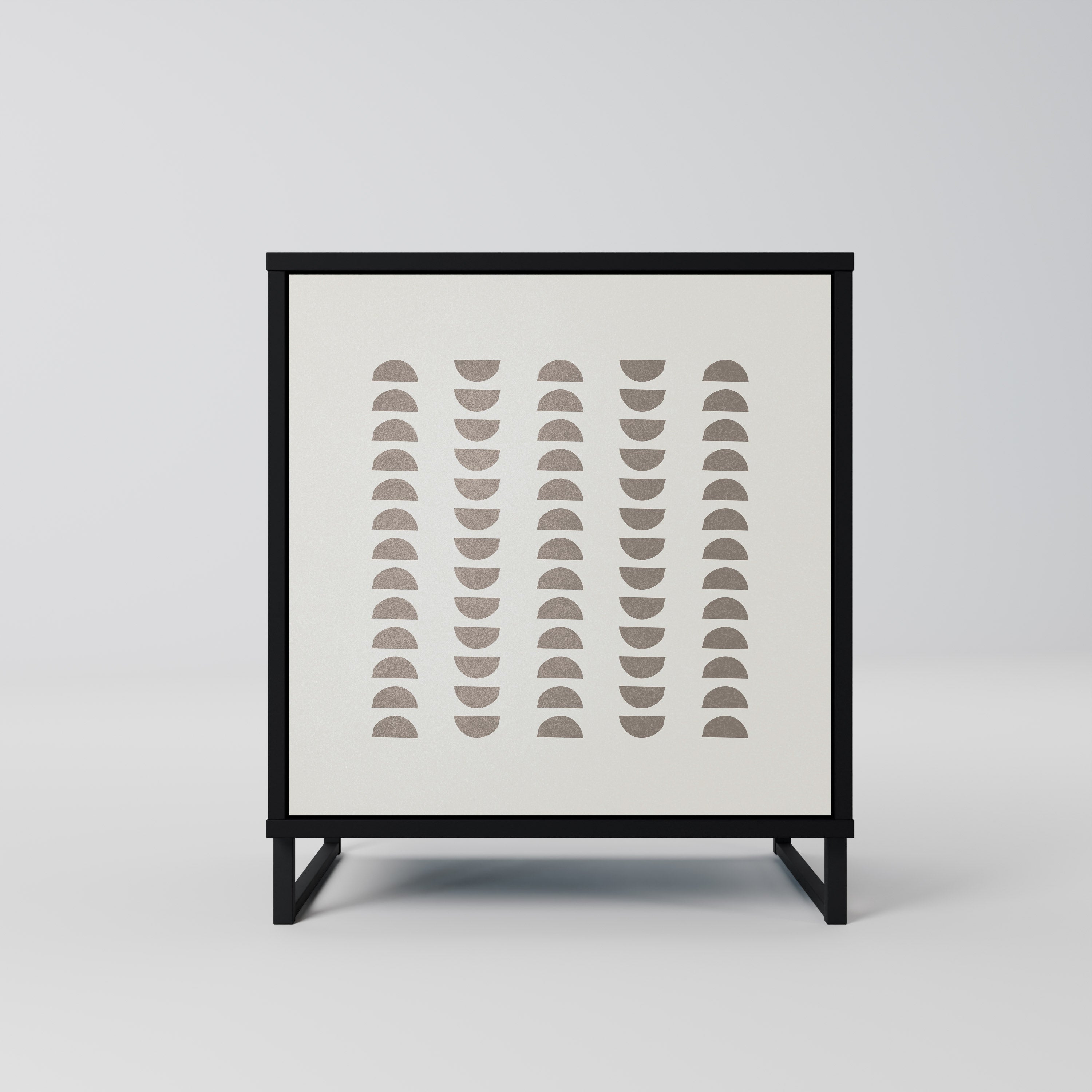 Aparador HARMONY ESSENCE de 1 puerta en acabado negro