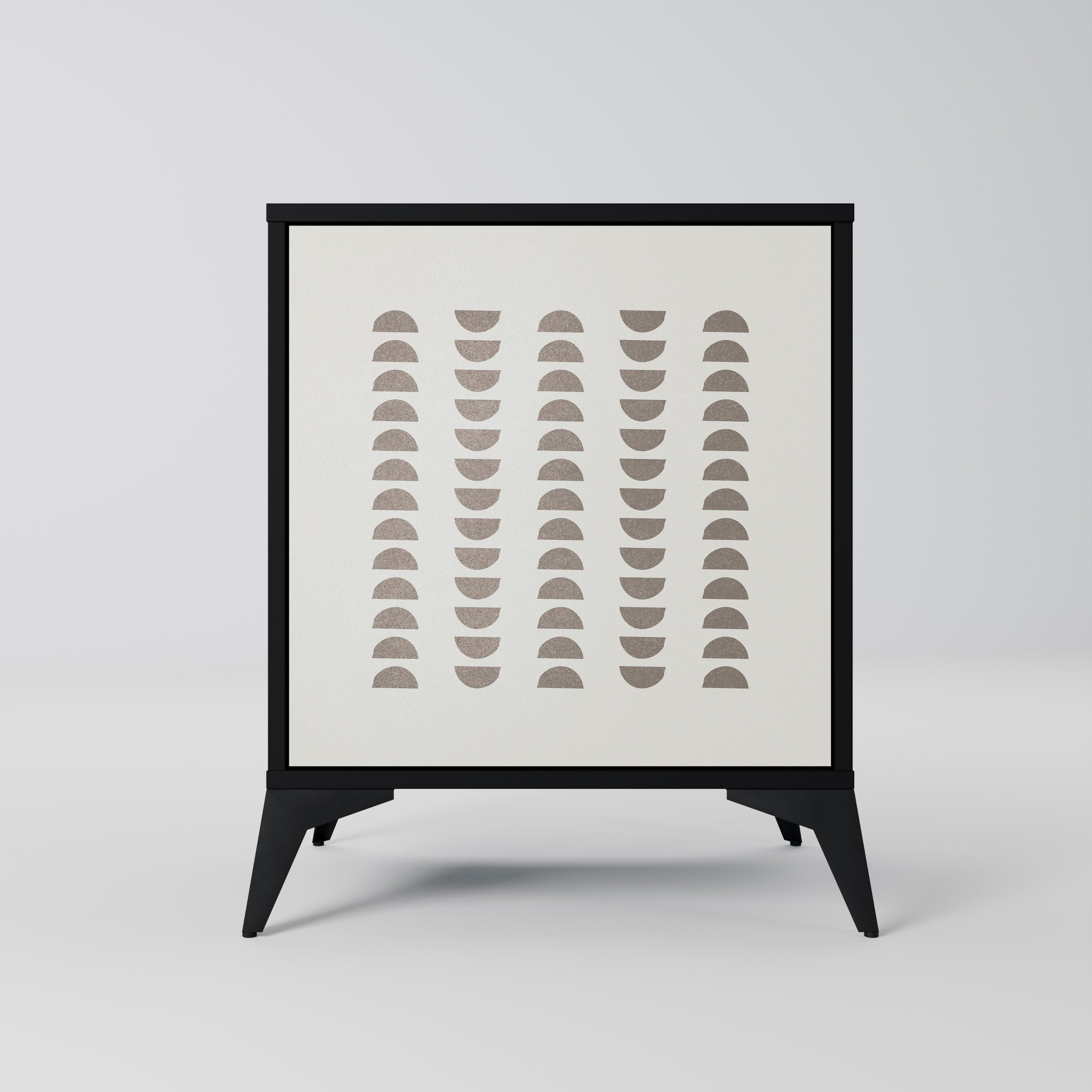 Aparador HARMONY ESSENCE de 1 puerta en acabado negro