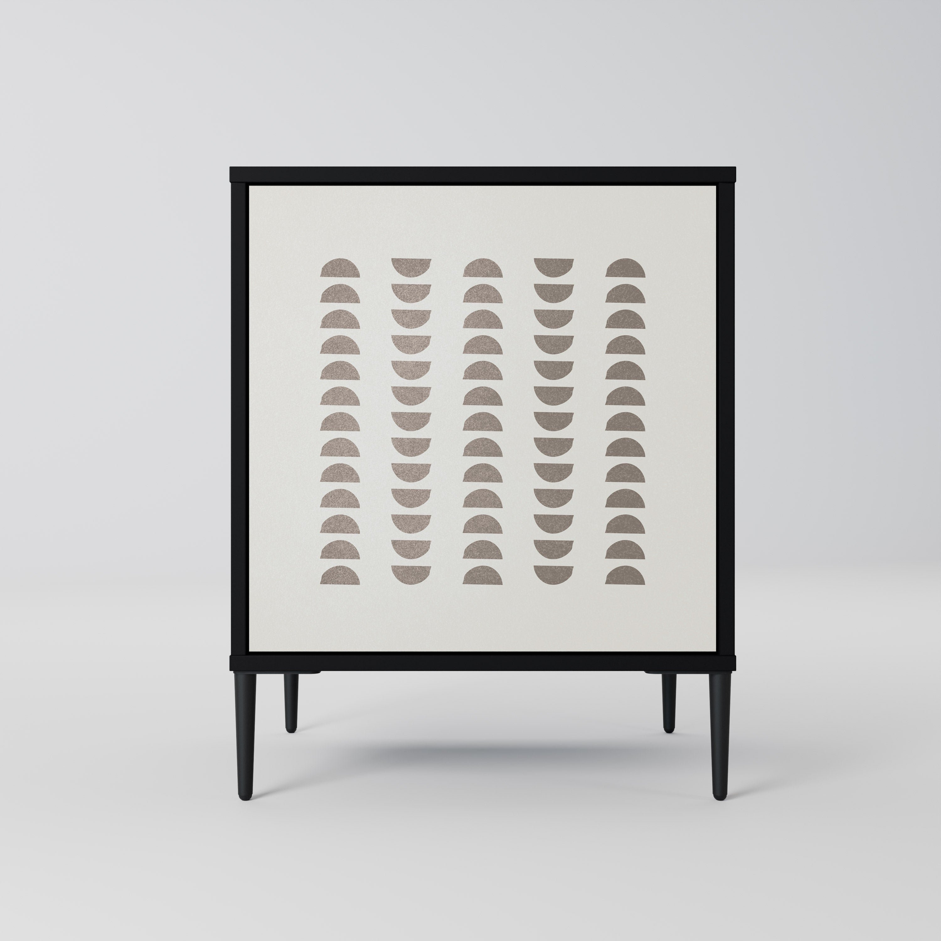 Aparador HARMONY ESSENCE de 1 puerta en acabado negro