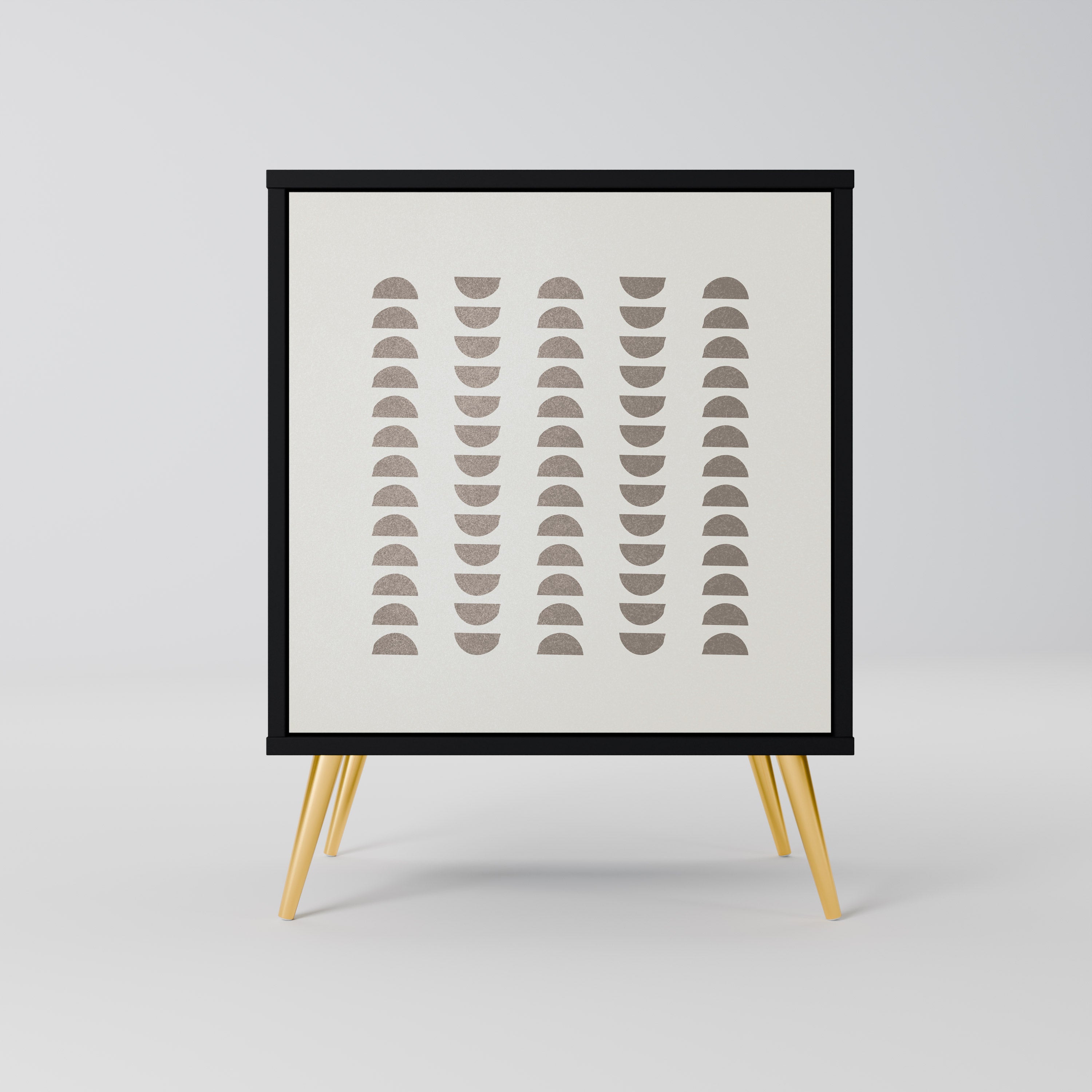 Aparador HARMONY ESSENCE de 1 puerta en acabado negro