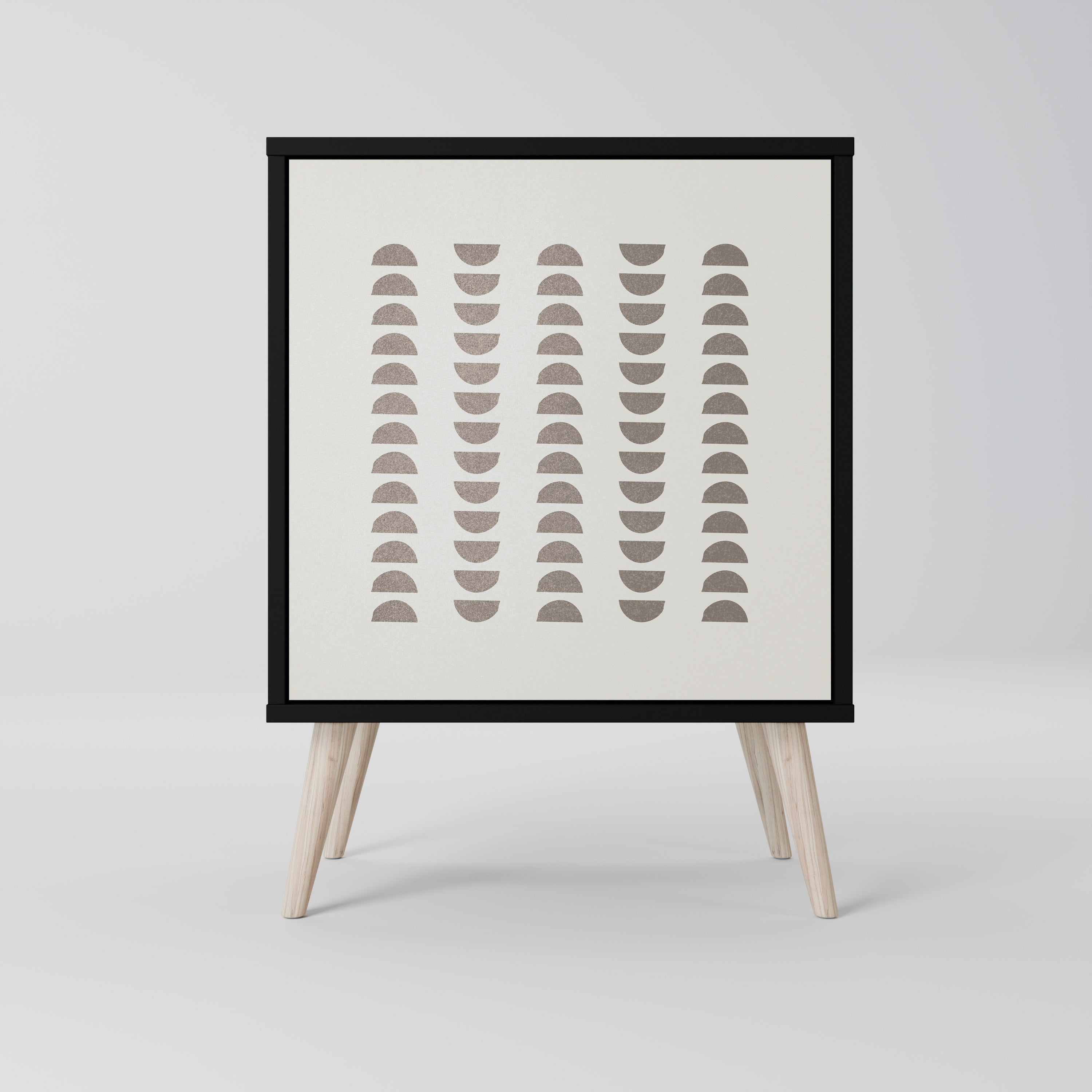 Aparador HARMONY ESSENCE de 1 puerta en acabado negro